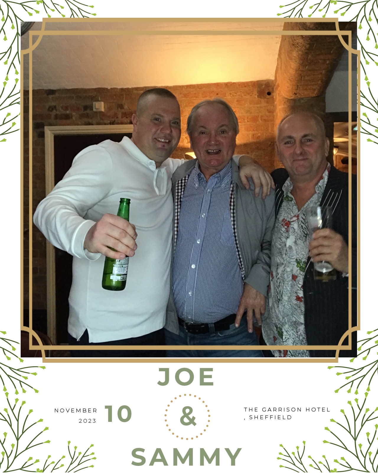Joe and Sammy | View more photos from the event at gallery.blissbooth.co.uk/u/BlissBooth/Joe-and-Sammy