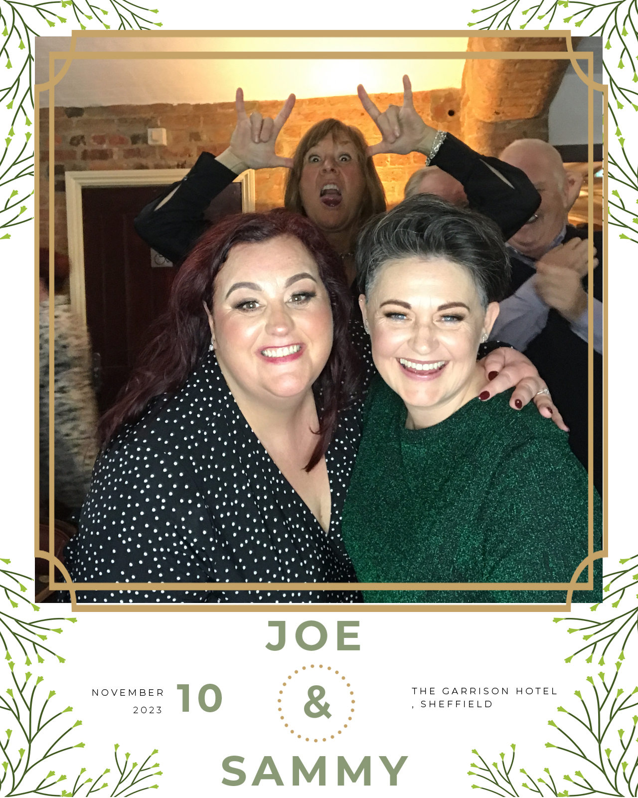 Joe and Sammy | View more photos from the event at gallery.blissbooth.co.uk/u/BlissBooth/Joe-and-Sammy