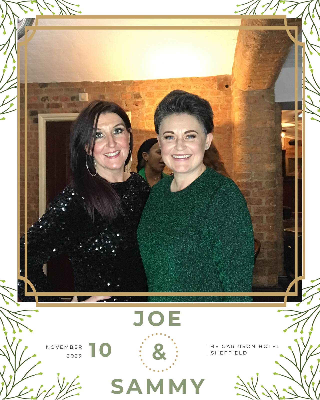 Joe and Sammy | View more photos from the event at gallery.blissbooth.co.uk/u/BlissBooth/Joe-and-Sammy