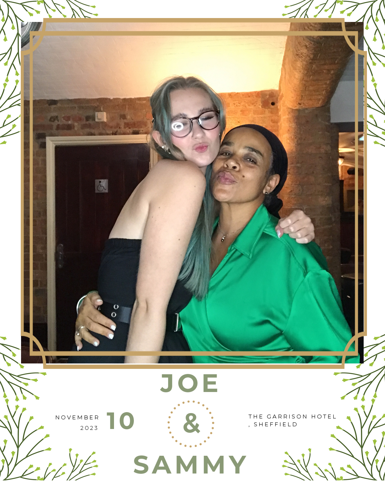 Joe and Sammy | View more photos from the event at gallery.blissbooth.co.uk/u/BlissBooth/Joe-and-Sammy