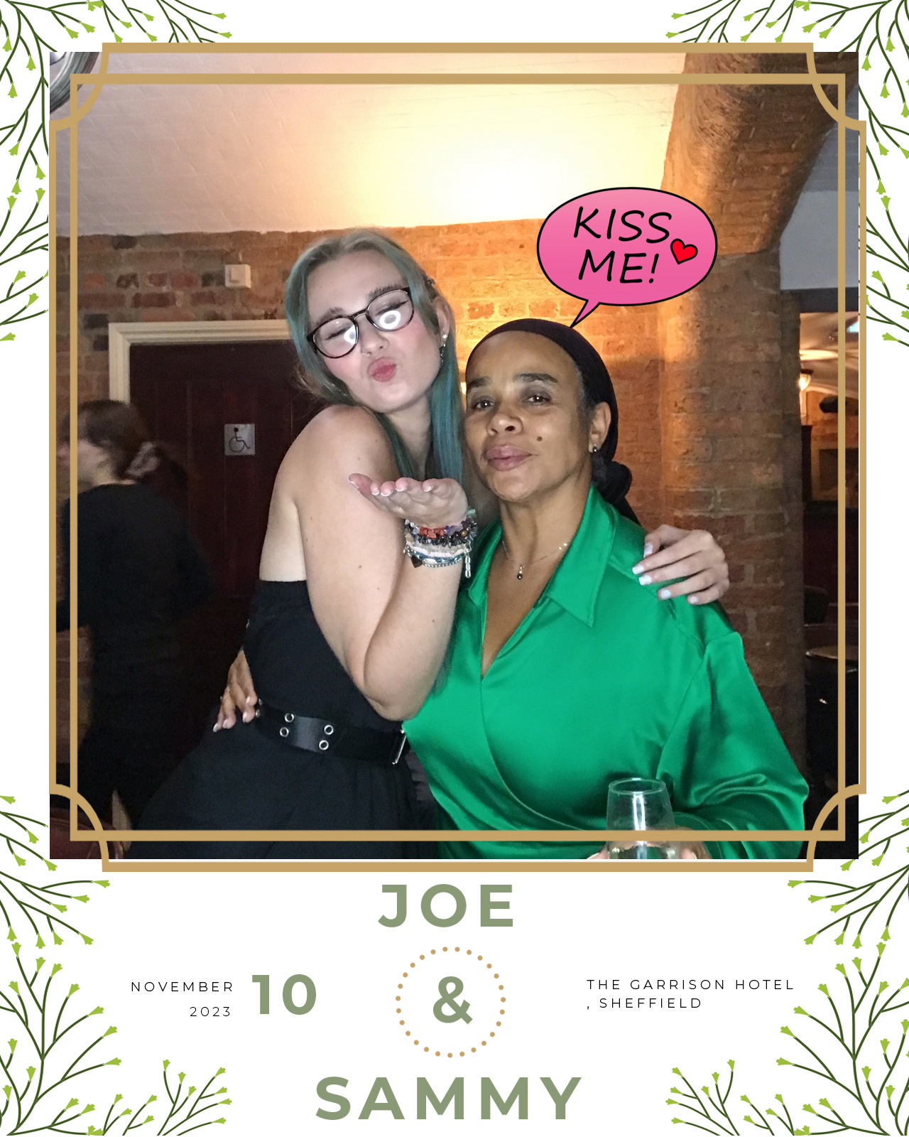 Joe and Sammy | View more photos from the event at gallery.blissbooth.co.uk/u/BlissBooth/Joe-and-Sammy
