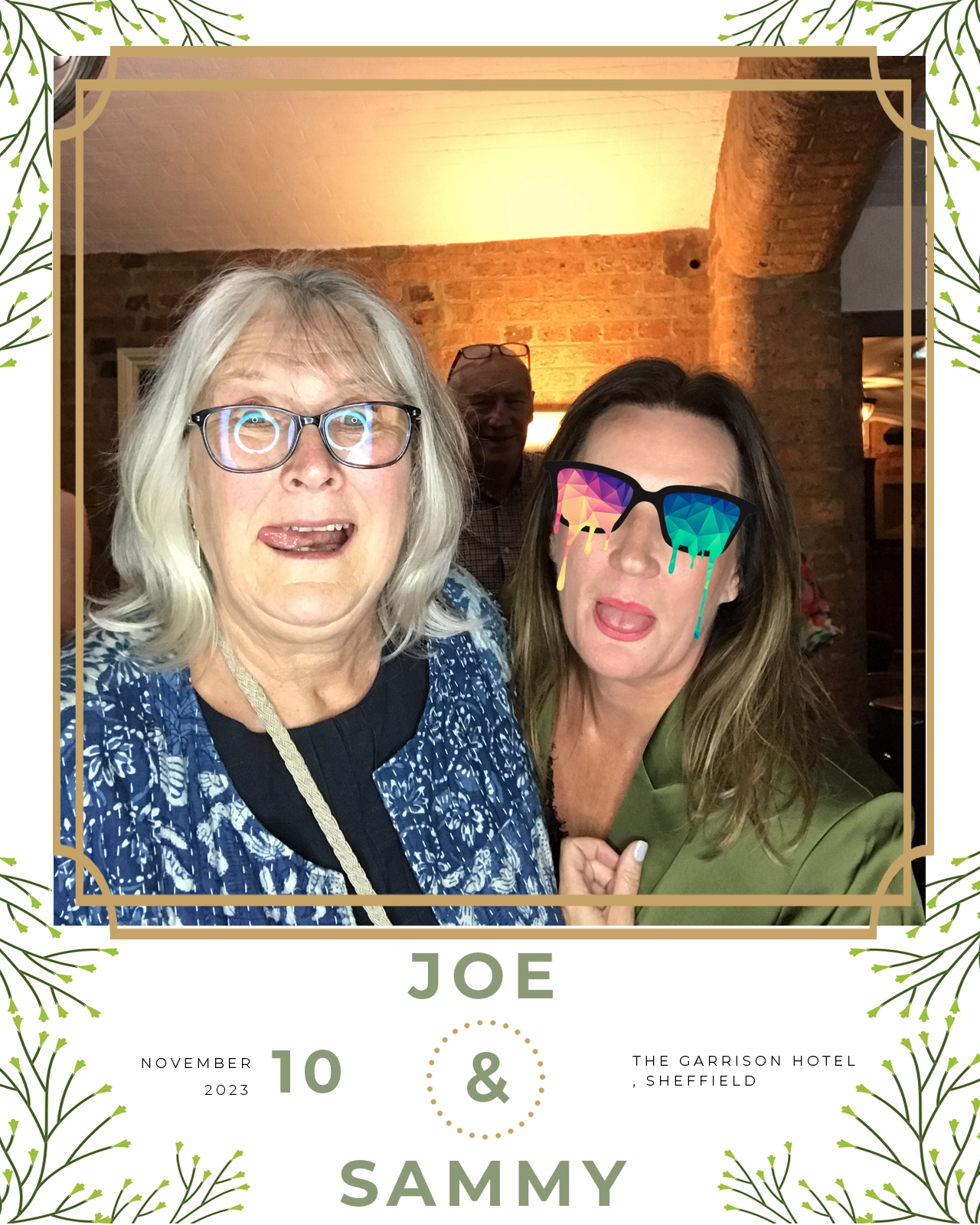 Joe and Sammy | View more photos from the event at gallery.blissbooth.co.uk/u/BlissBooth/Joe-and-Sammy