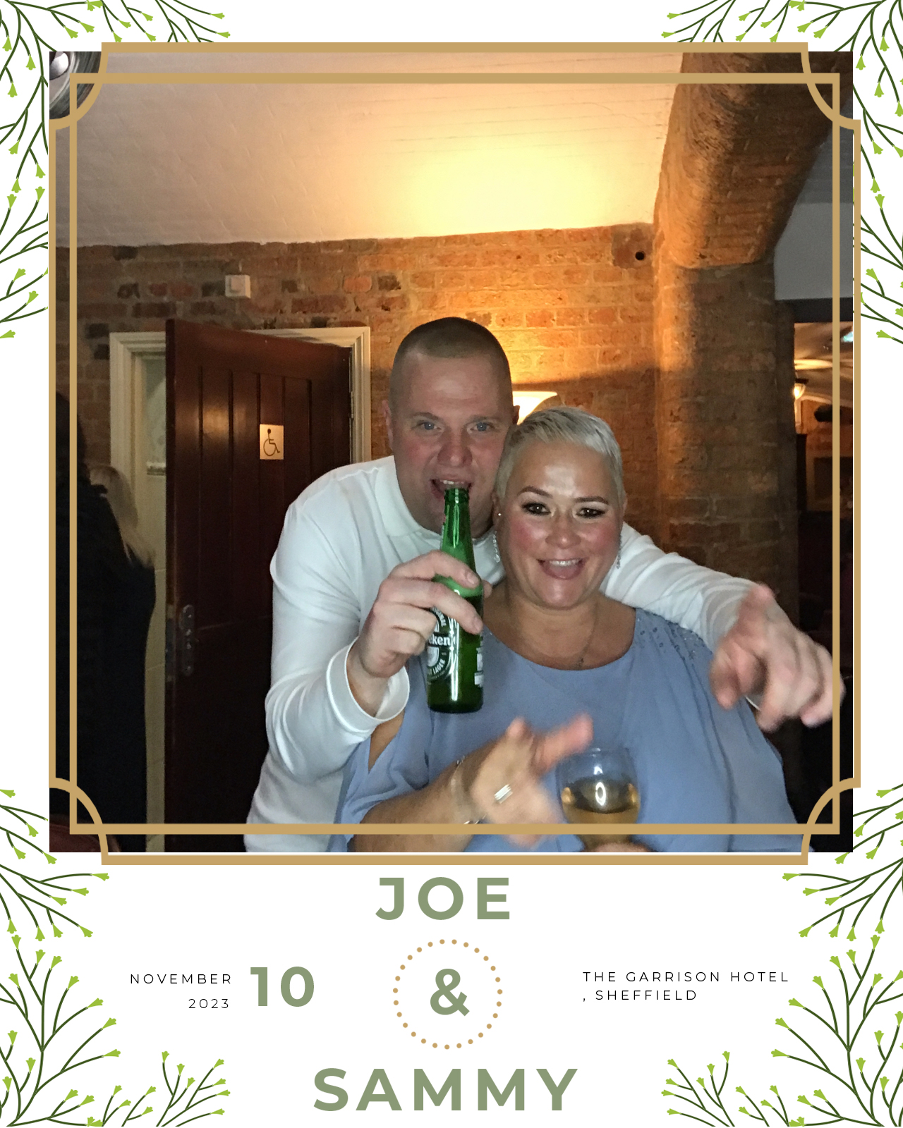 Joe and Sammy | View more photos from the event at gallery.blissbooth.co.uk/u/BlissBooth/Joe-and-Sammy