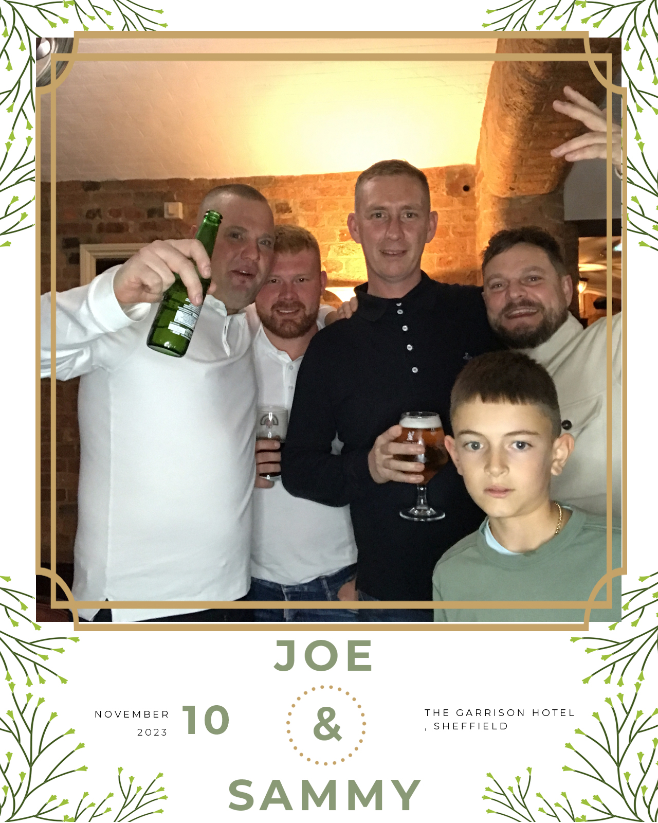 Joe and Sammy | View more photos from the event at gallery.blissbooth.co.uk/u/BlissBooth/Joe-and-Sammy
