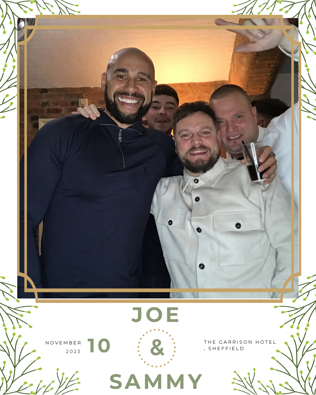Joe and Sammy | View more photos from the event at gallery.blissbooth.co.uk/u/BlissBooth/Joe-and-Sammy