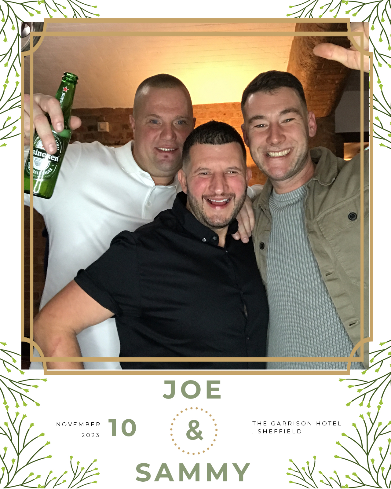 Joe and Sammy | View more photos from the event at gallery.blissbooth.co.uk/u/BlissBooth/Joe-and-Sammy