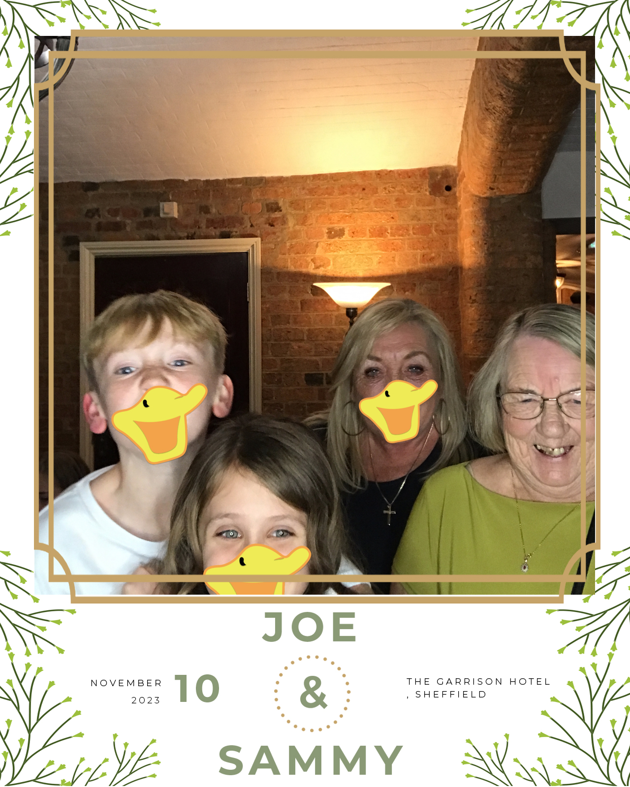Joe and Sammy | View more photos from the event at gallery.blissbooth.co.uk/u/BlissBooth/Joe-and-Sammy