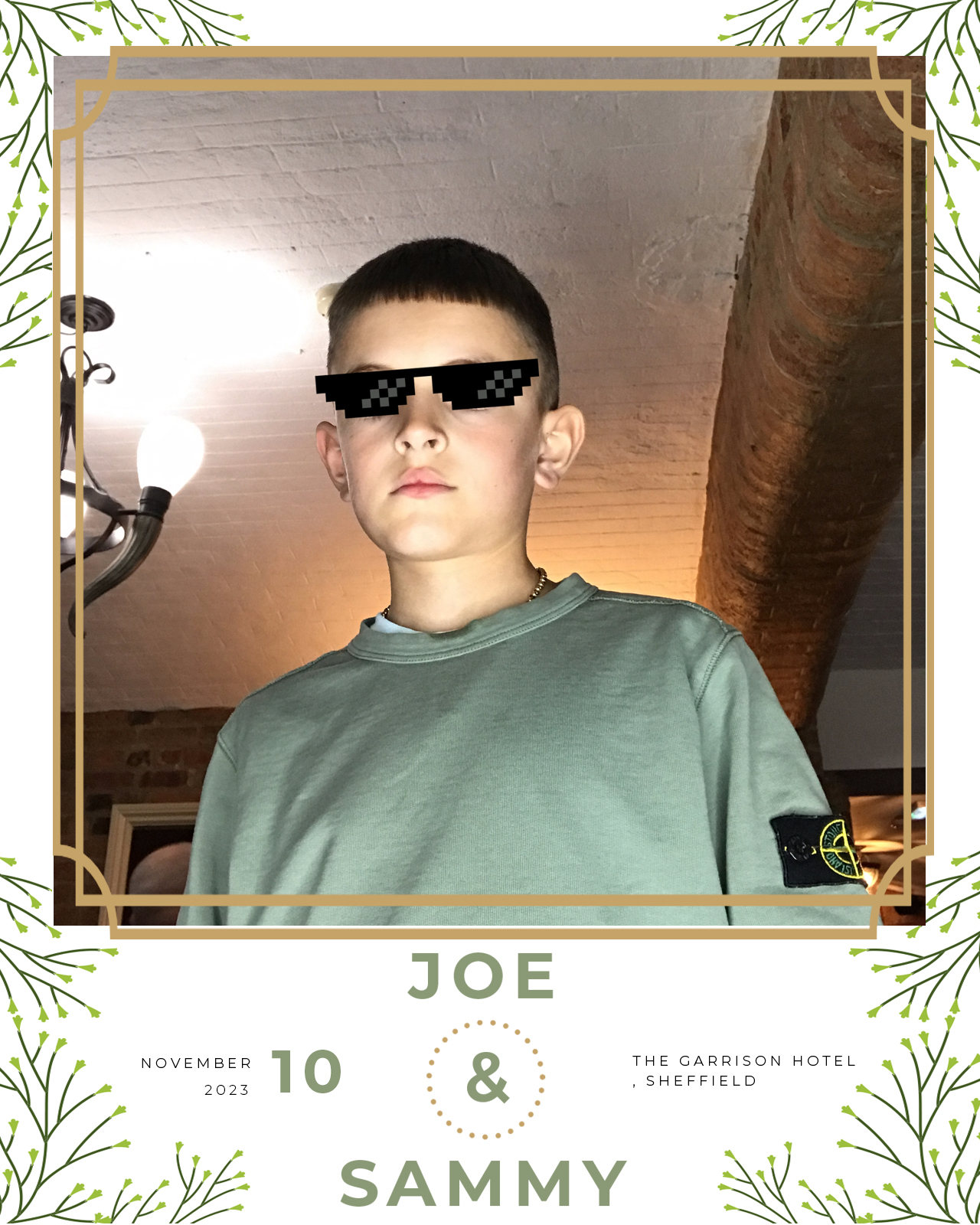 Joe and Sammy | View more photos from the event at gallery.blissbooth.co.uk/u/BlissBooth/Joe-and-Sammy