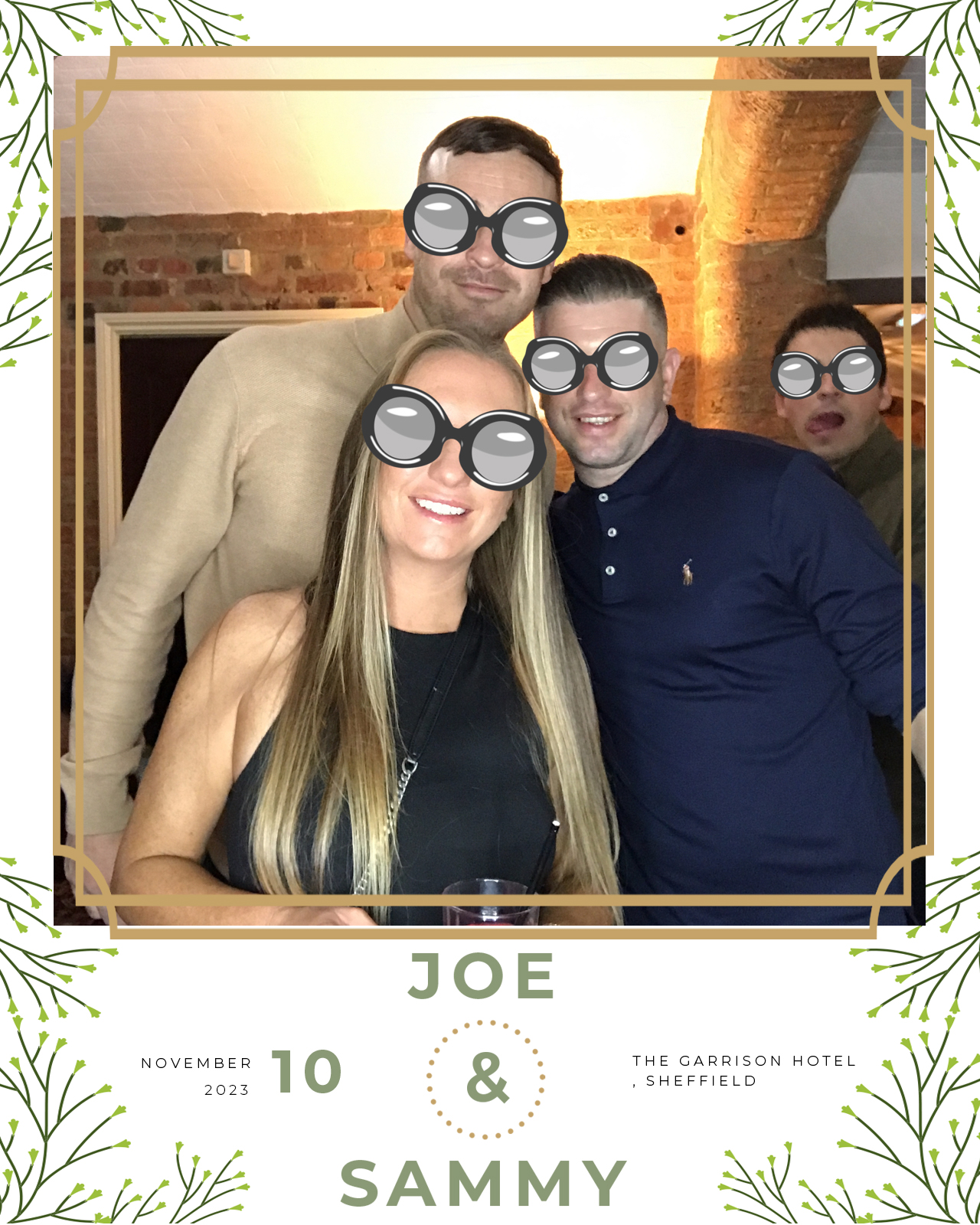 Joe and Sammy | View more photos from the event at gallery.blissbooth.co.uk/u/BlissBooth/Joe-and-Sammy