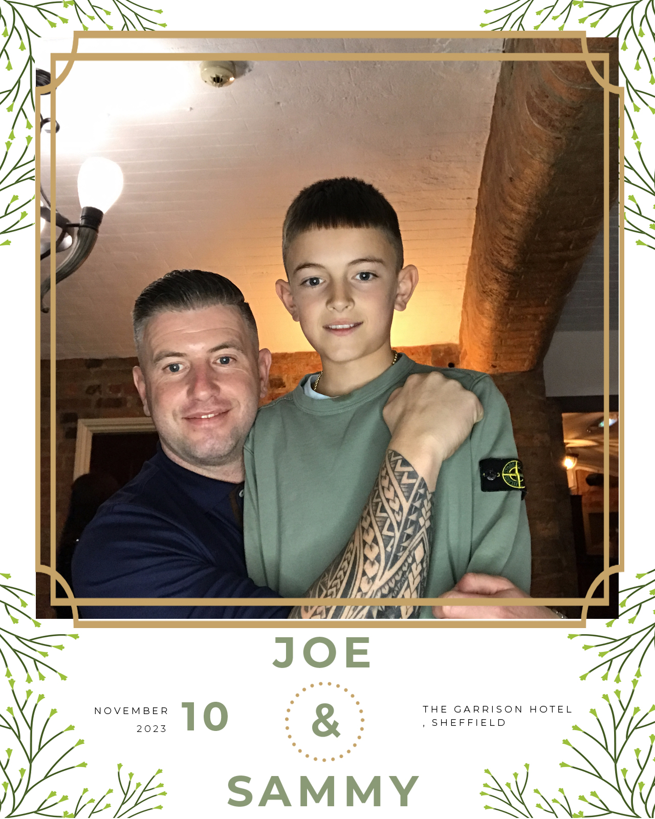 Joe and Sammy | View more photos from the event at gallery.blissbooth.co.uk/u/BlissBooth/Joe-and-Sammy