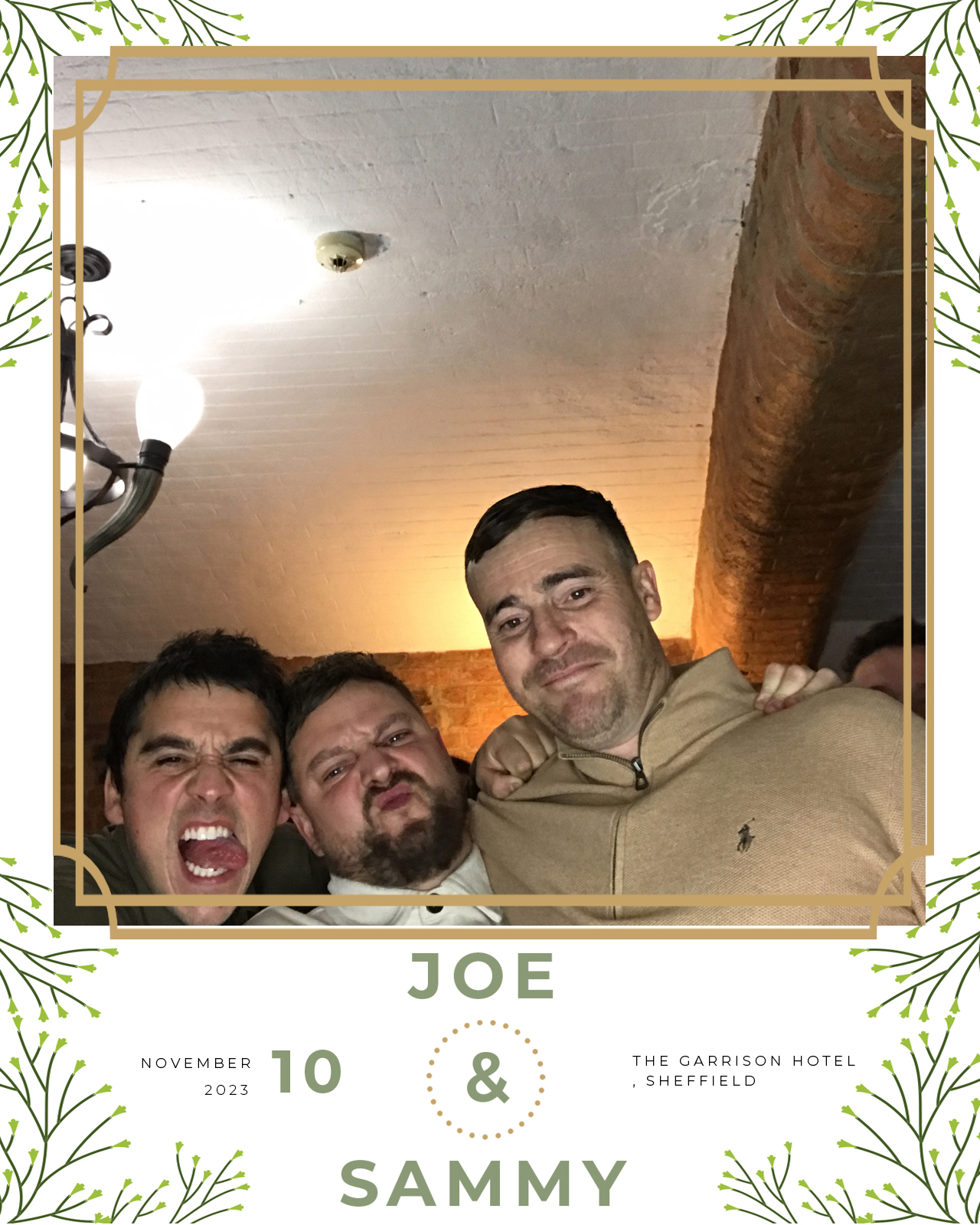 Joe and Sammy | View more photos from the event at gallery.blissbooth.co.uk/u/BlissBooth/Joe-and-Sammy