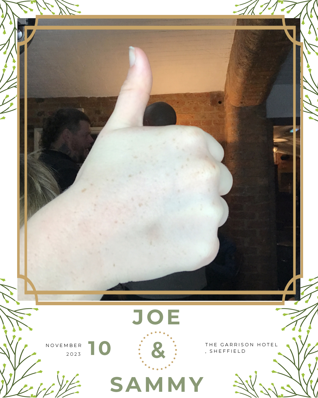 Joe and Sammy | View more photos from the event at gallery.blissbooth.co.uk/u/BlissBooth/Joe-and-Sammy