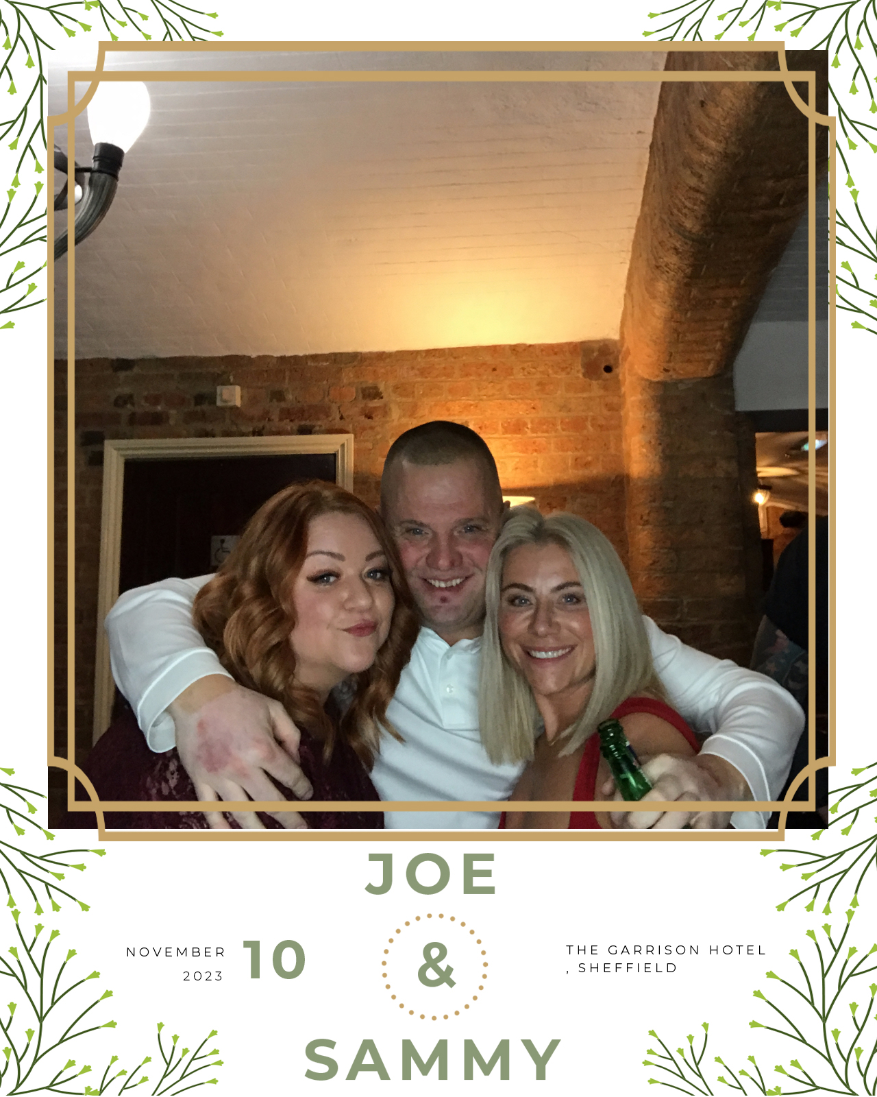 Joe and Sammy | View more photos from the event at gallery.blissbooth.co.uk/u/BlissBooth/Joe-and-Sammy