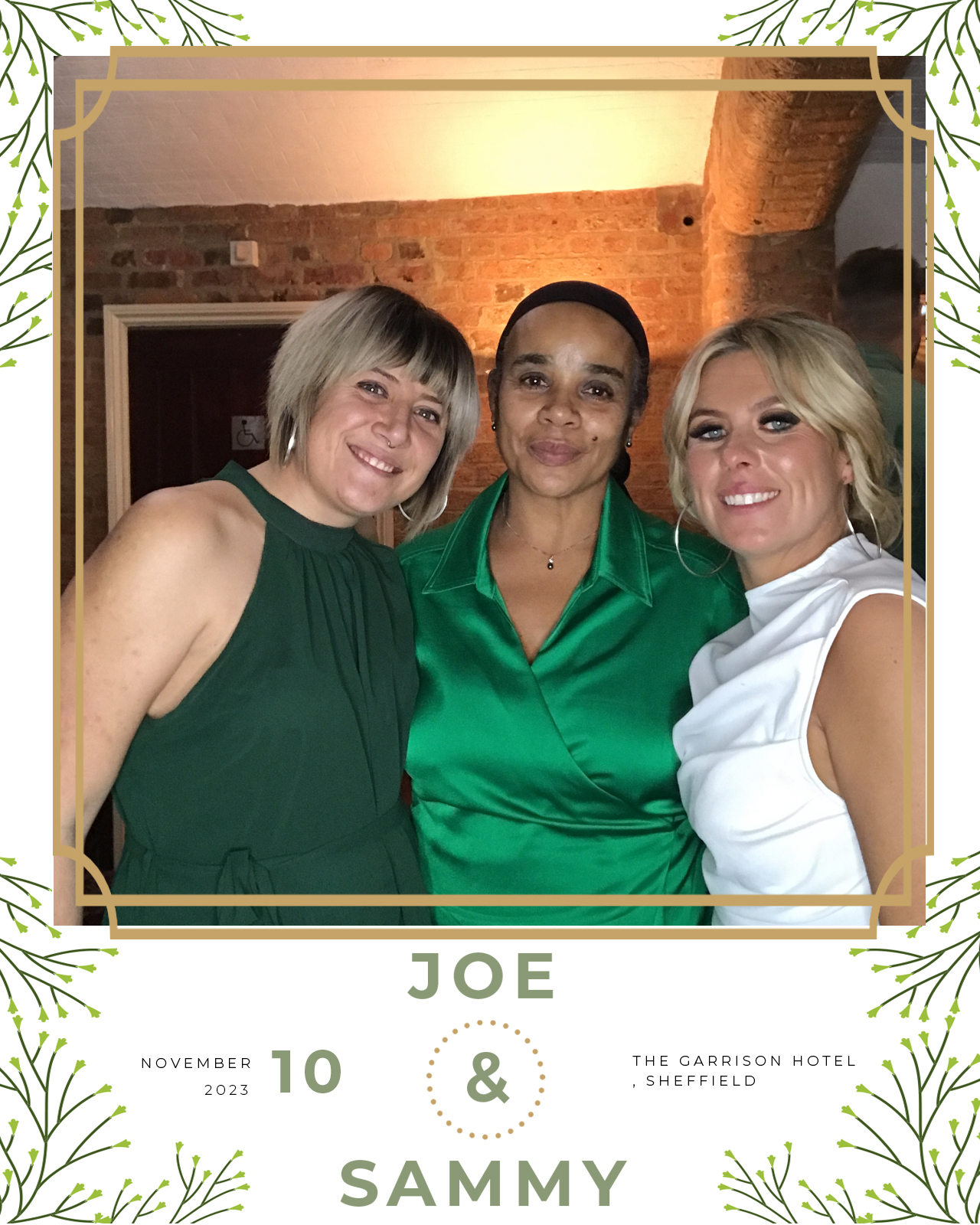 Joe and Sammy | View more photos from the event at gallery.blissbooth.co.uk/u/BlissBooth/Joe-and-Sammy