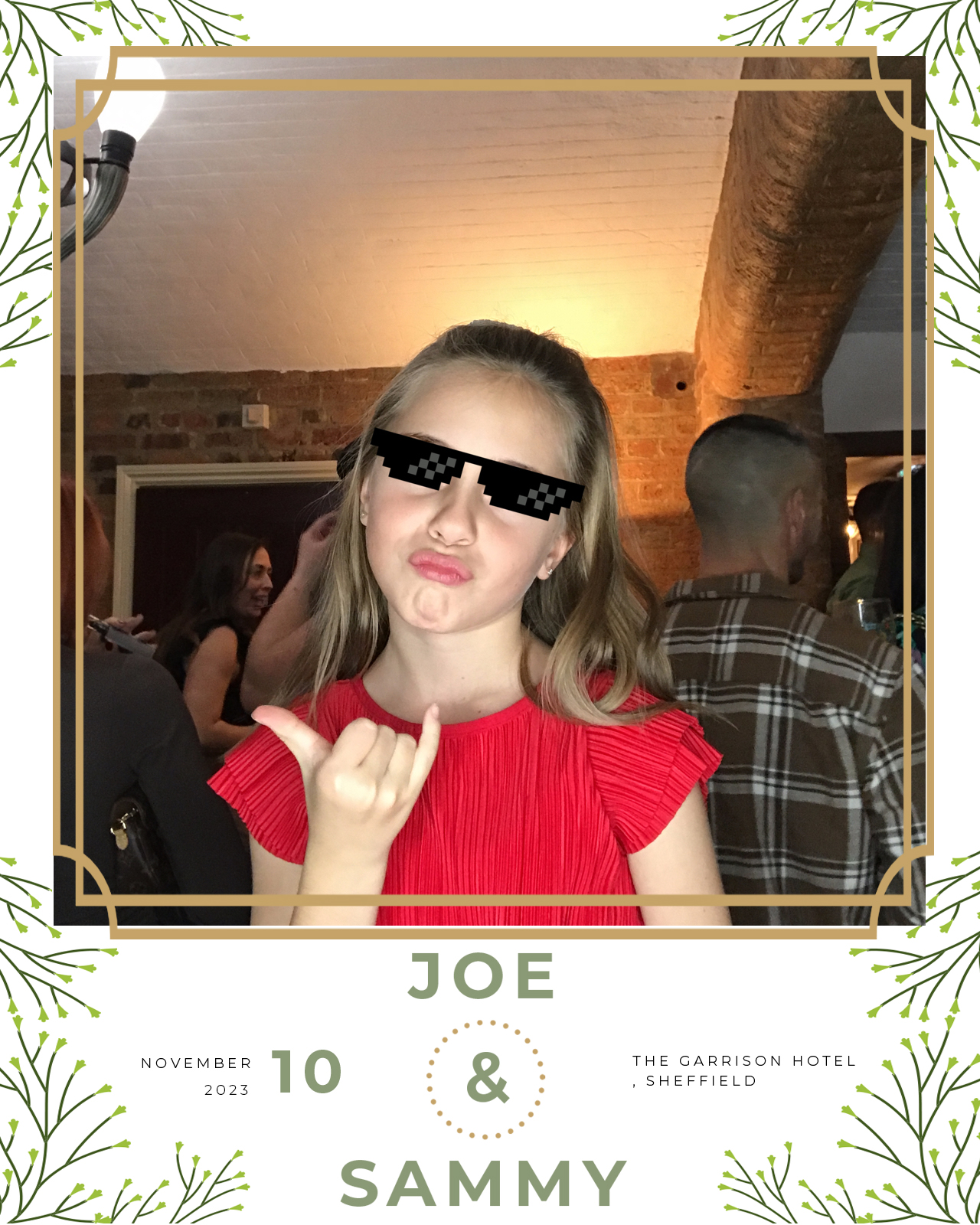 Joe and Sammy | View more photos from the event at gallery.blissbooth.co.uk/u/BlissBooth/Joe-and-Sammy