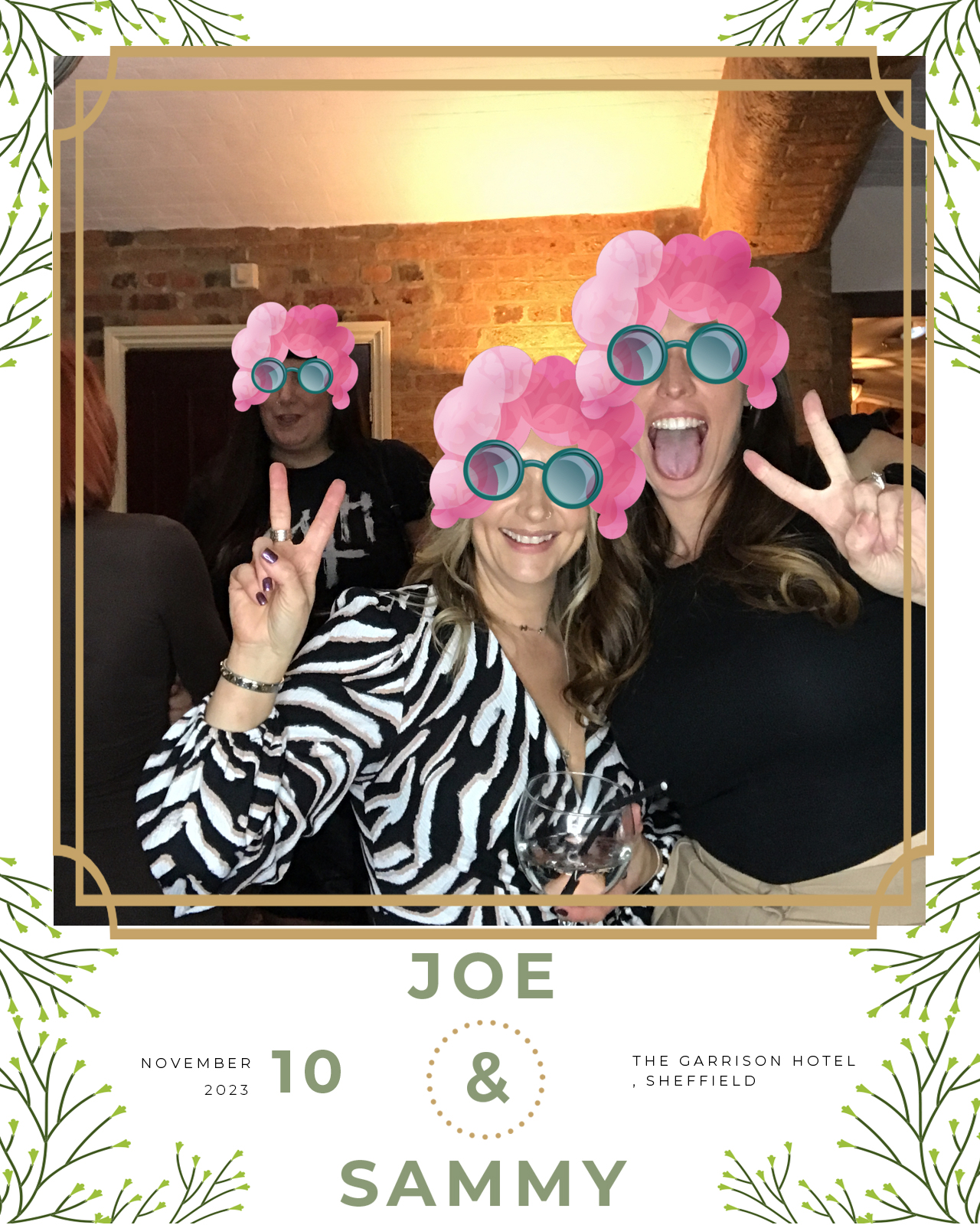 Joe and Sammy | View more photos from the event at gallery.blissbooth.co.uk/u/BlissBooth/Joe-and-Sammy