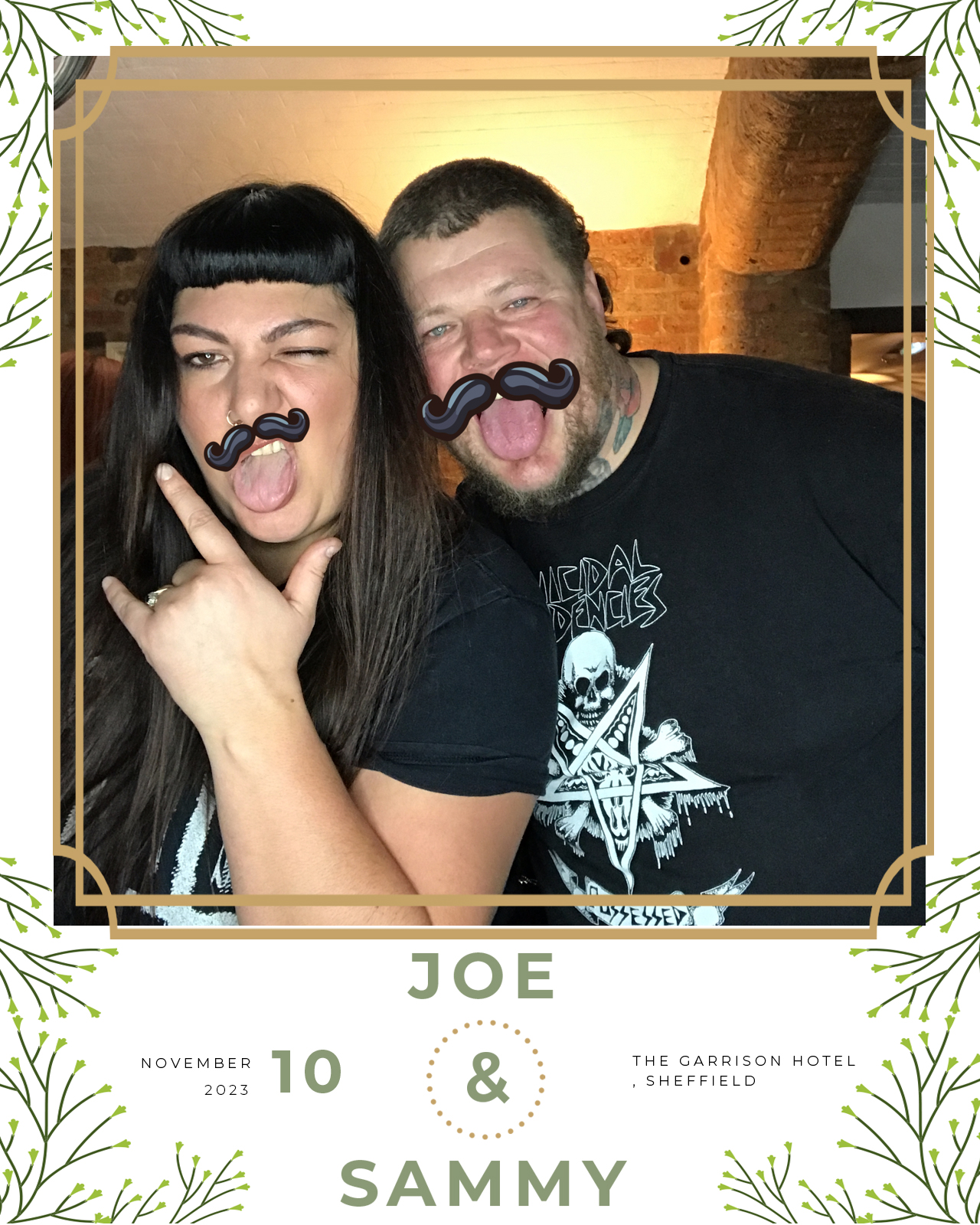 Joe and Sammy | View more photos from the event at gallery.blissbooth.co.uk/u/BlissBooth/Joe-and-Sammy