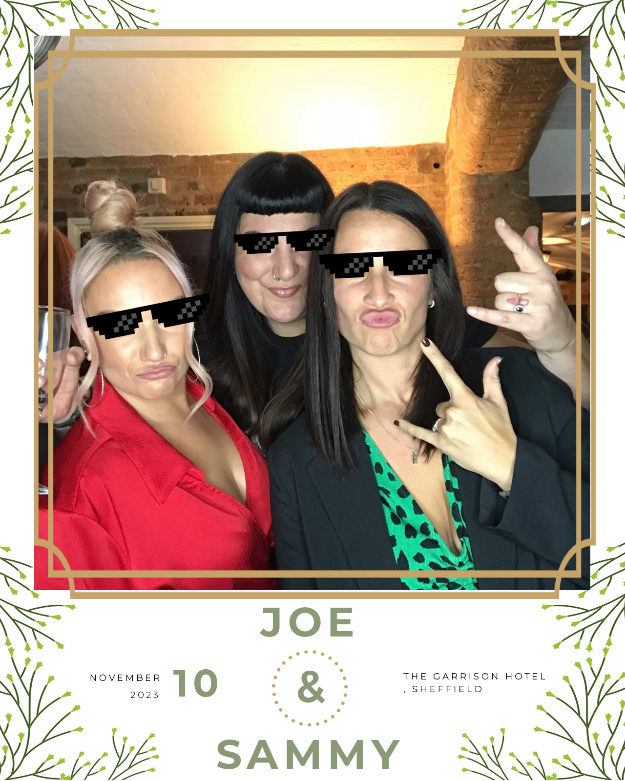 Joe and Sammy | View more photos from the event at gallery.blissbooth.co.uk/u/BlissBooth/Joe-and-Sammy