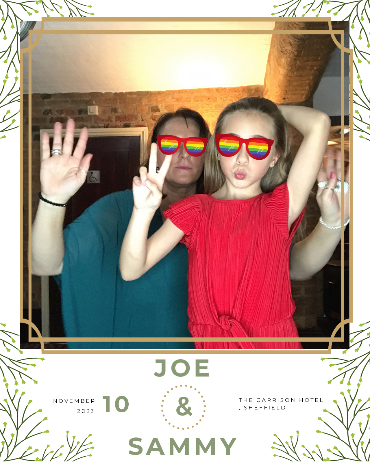 Joe and Sammy | View more photos from the event at gallery.blissbooth.co.uk/u/BlissBooth/Joe-and-Sammy