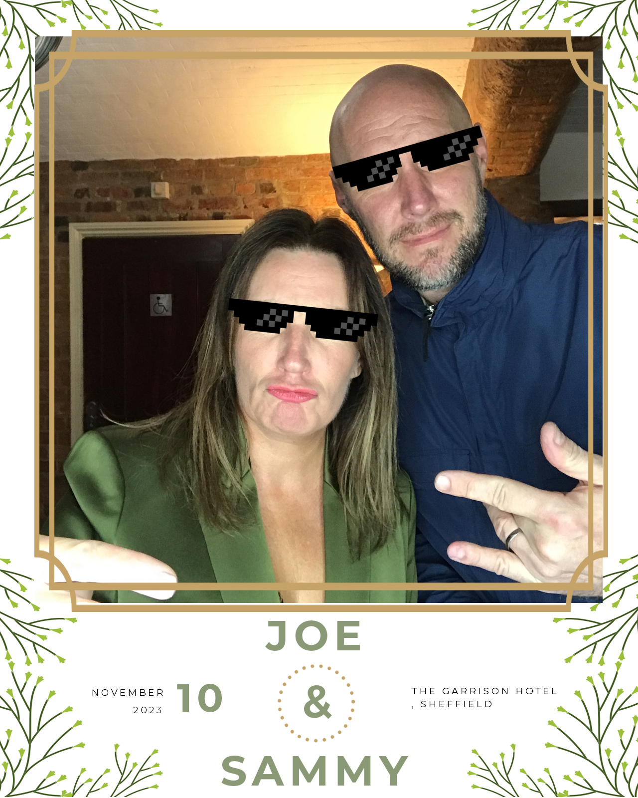 Joe and Sammy | View more photos from the event at gallery.blissbooth.co.uk/u/BlissBooth/Joe-and-Sammy
