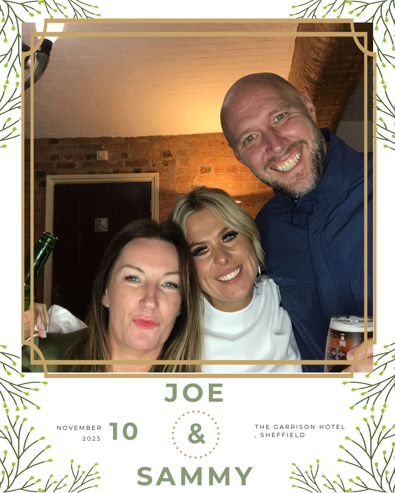 Joe and Sammy | View more photos from the event at gallery.blissbooth.co.uk/u/BlissBooth/Joe-and-Sammy