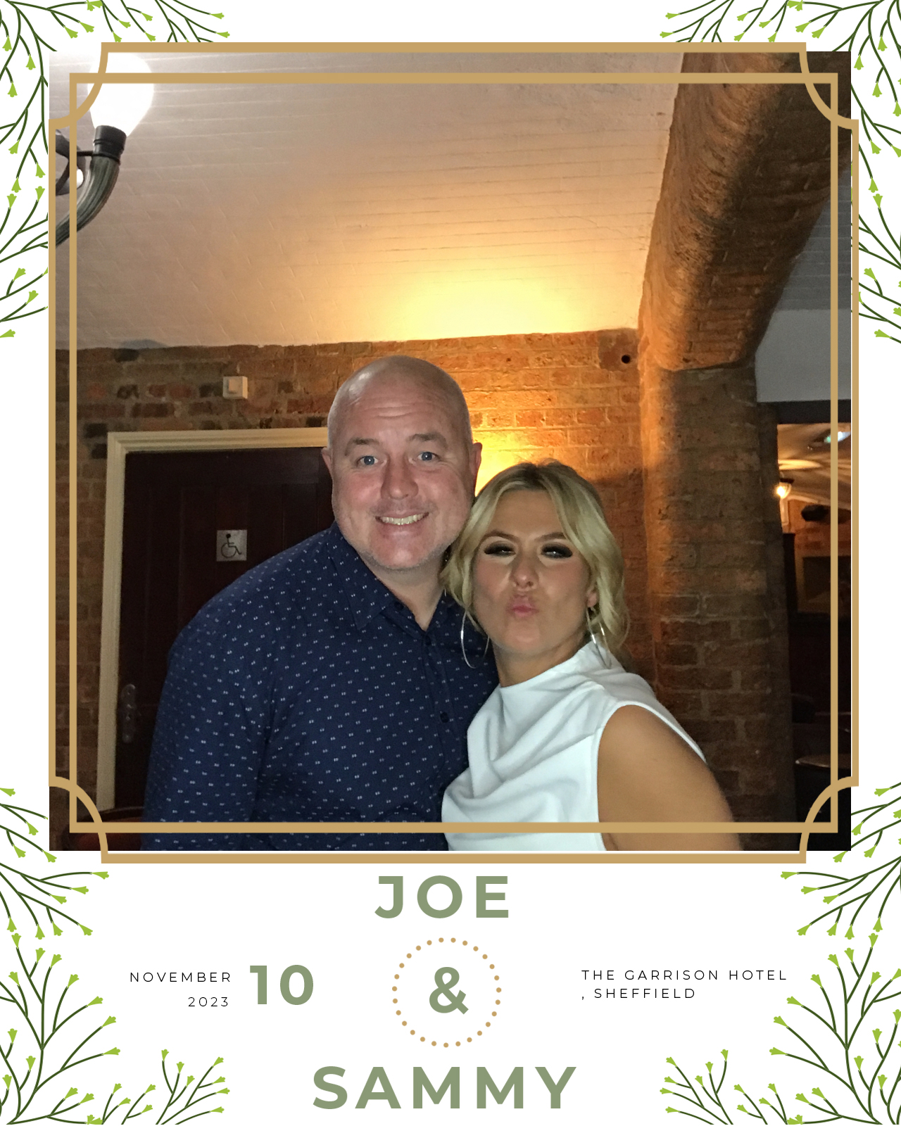 Joe and Sammy | View more photos from the event at gallery.blissbooth.co.uk/u/BlissBooth/Joe-and-Sammy