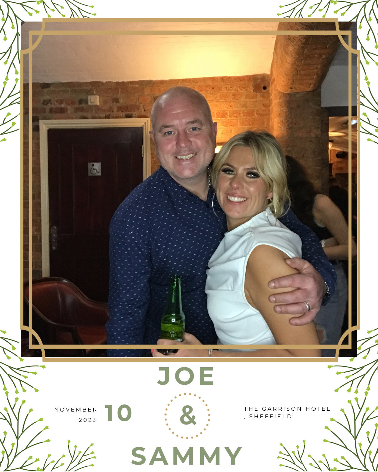 Joe and Sammy | View more photos from the event at gallery.blissbooth.co.uk/u/BlissBooth/Joe-and-Sammy