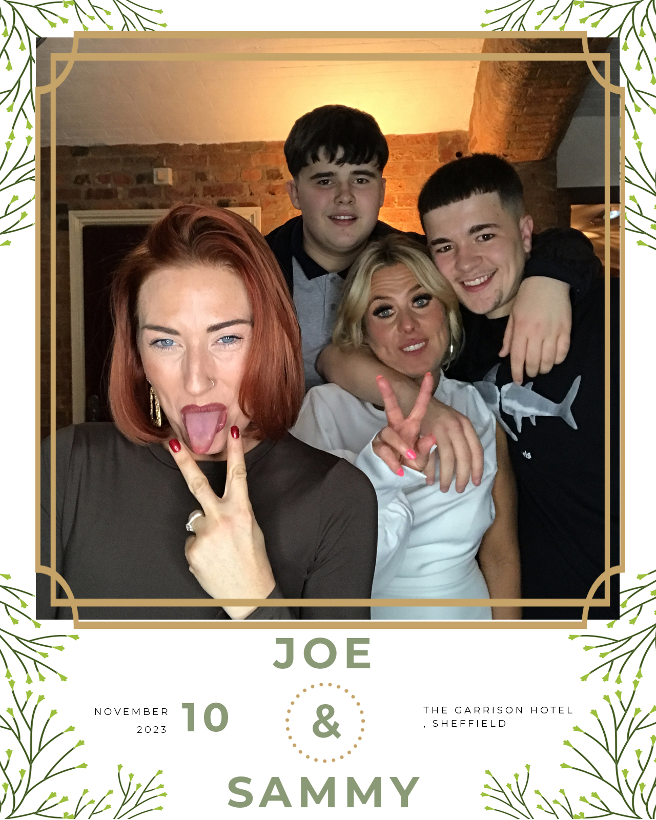 Joe and Sammy | View more photos from the event at gallery.blissbooth.co.uk/u/BlissBooth/Joe-and-Sammy