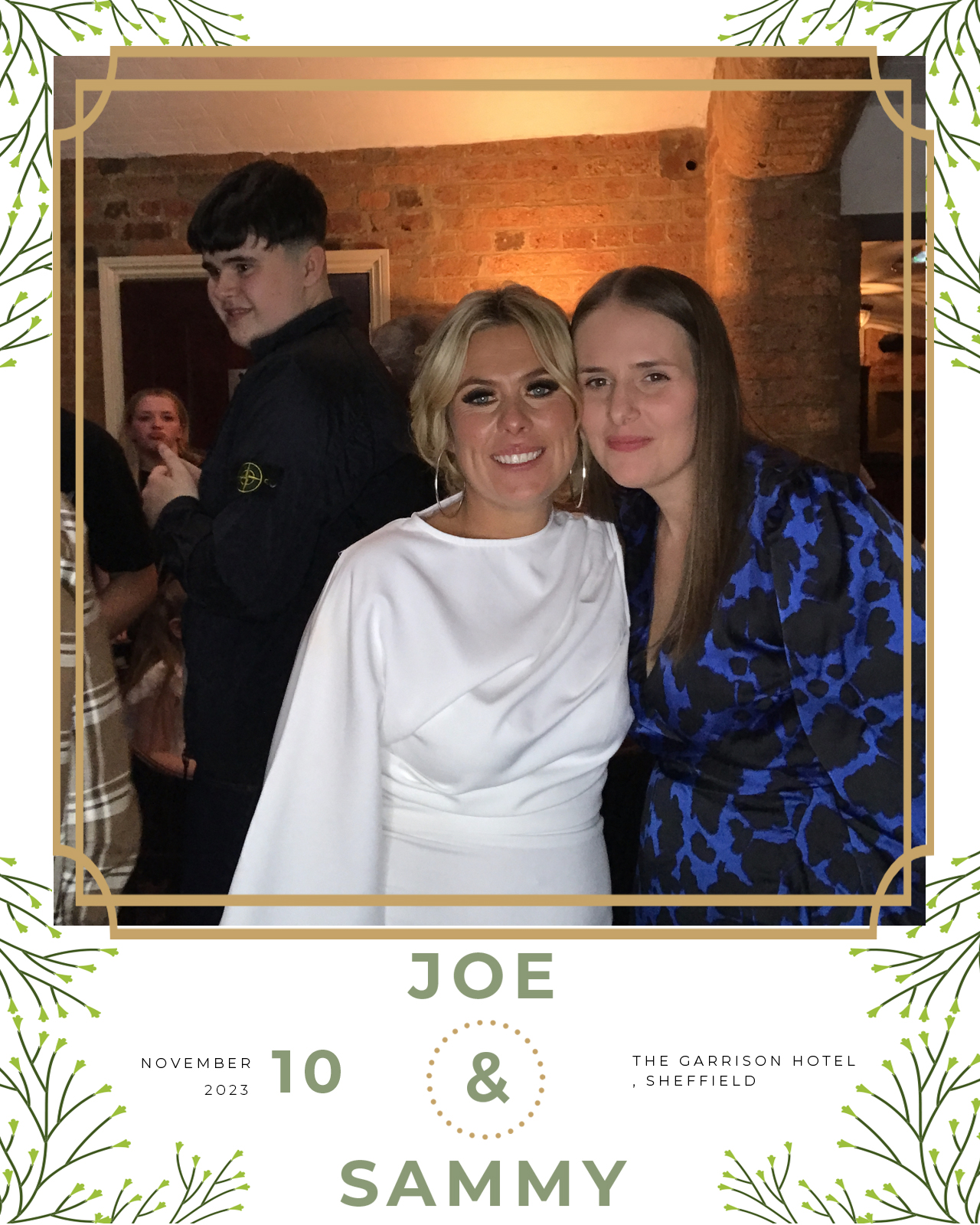 Joe and Sammy | View more photos from the event at gallery.blissbooth.co.uk/u/BlissBooth/Joe-and-Sammy
