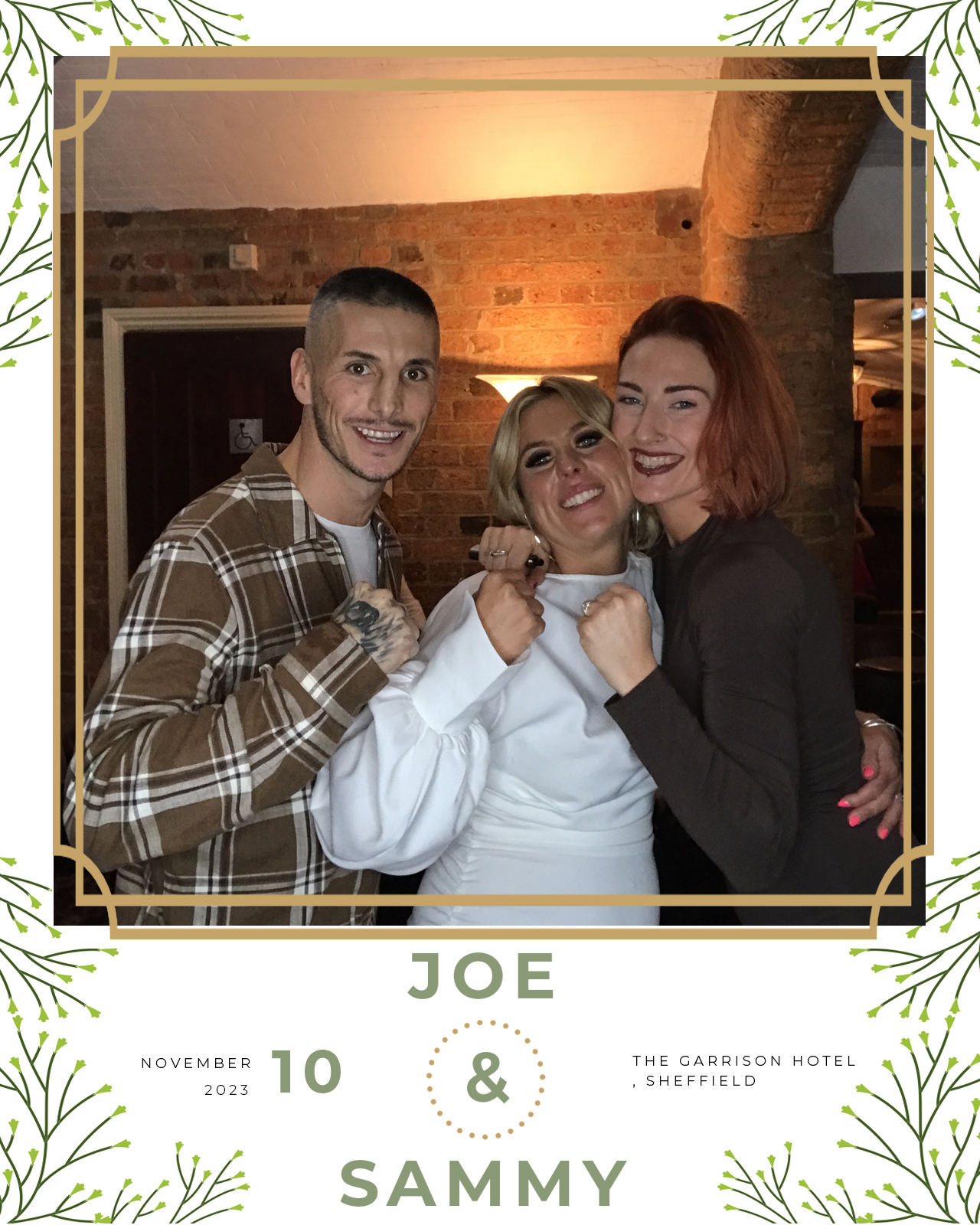 Joe and Sammy | View more photos from the event at gallery.blissbooth.co.uk/u/BlissBooth/Joe-and-Sammy