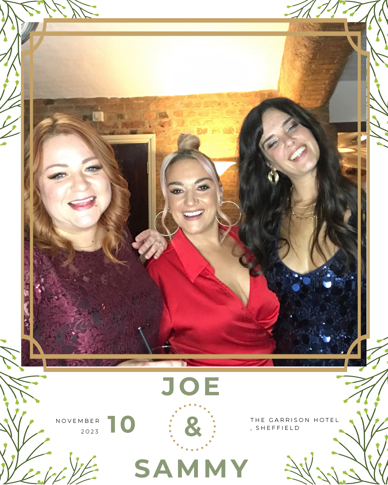 Joe and Sammy | View more photos from the event at gallery.blissbooth.co.uk/u/BlissBooth/Joe-and-Sammy