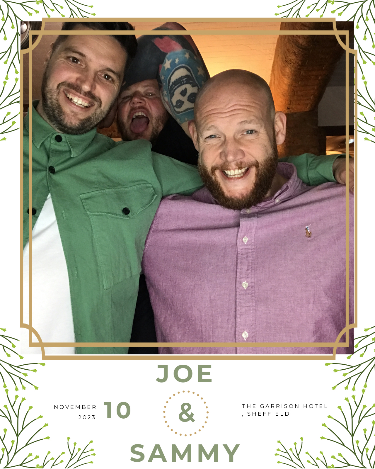 Joe and Sammy | View more photos from the event at gallery.blissbooth.co.uk/u/BlissBooth/Joe-and-Sammy