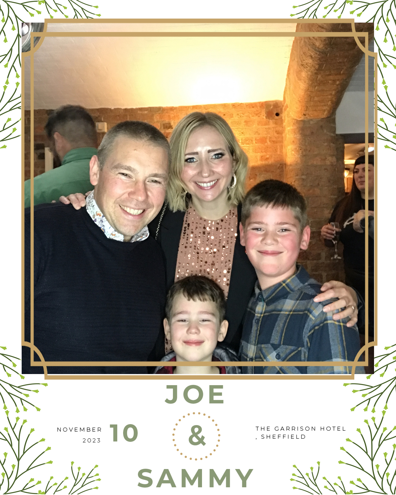 Joe and Sammy | View more photos from the event at gallery.blissbooth.co.uk/u/BlissBooth/Joe-and-Sammy