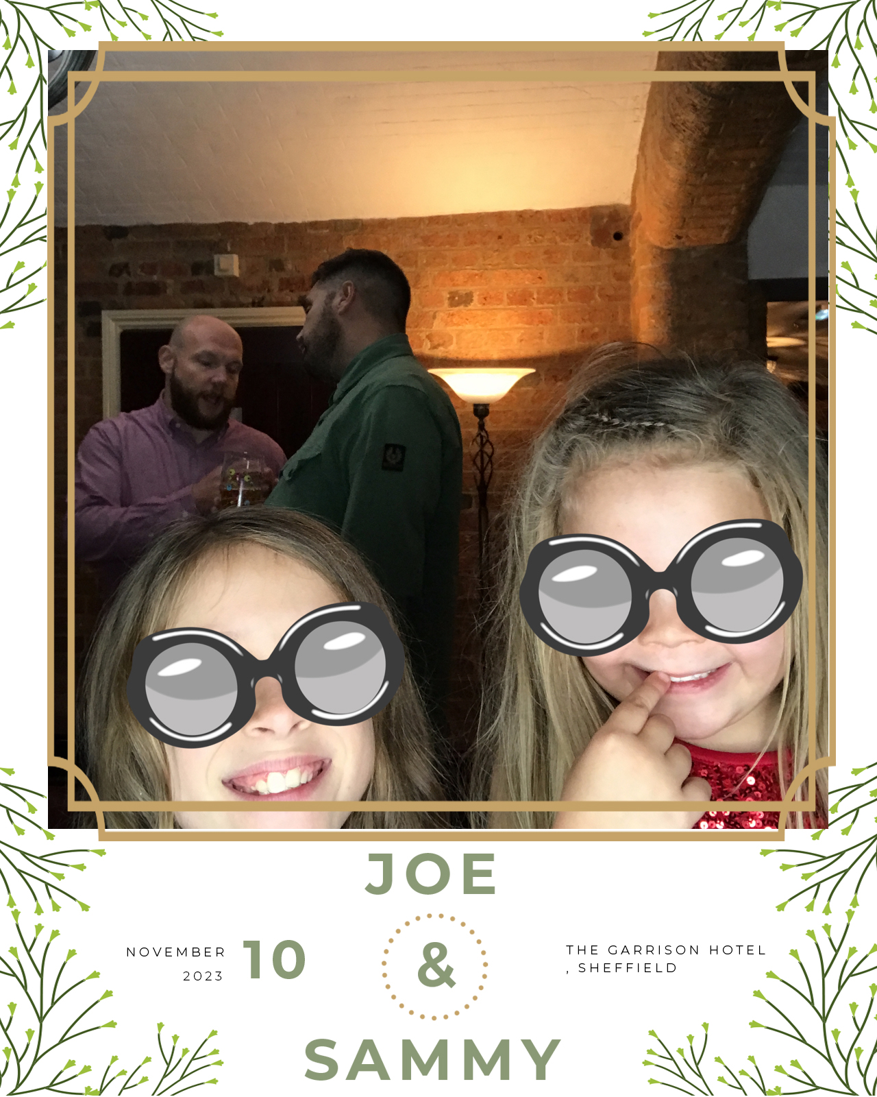 Joe and Sammy | View more photos from the event at gallery.blissbooth.co.uk/u/BlissBooth/Joe-and-Sammy