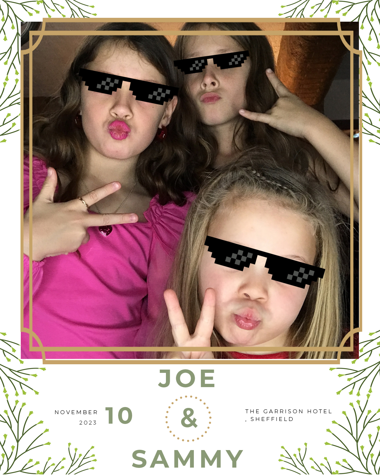 Joe and Sammy | View more photos from the event at gallery.blissbooth.co.uk/u/BlissBooth/Joe-and-Sammy