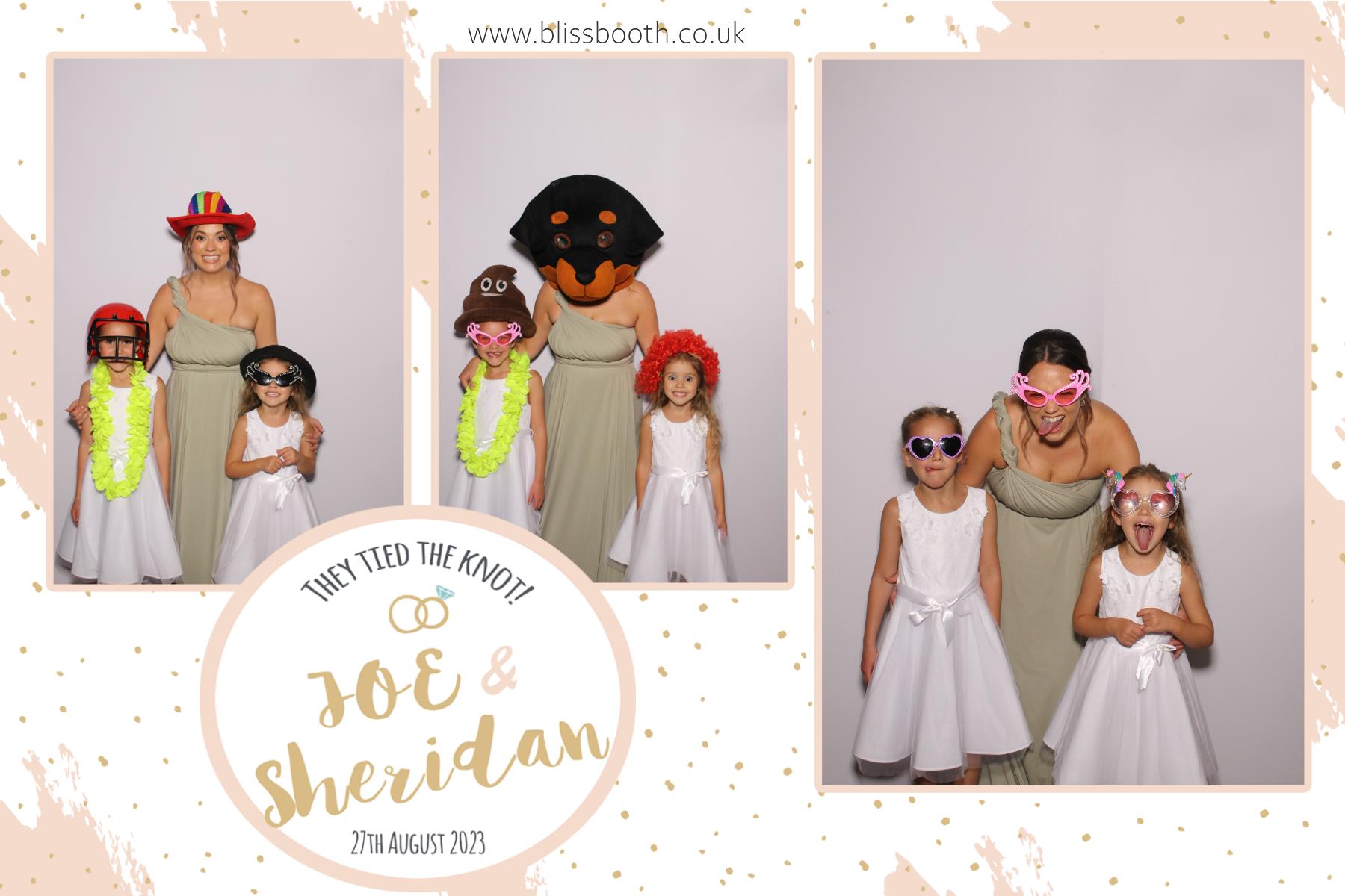 Joe and Sheridan | View more photos from the event at gallery.blissbooth.co.uk/u/BlissBooth/Joe-and-Sheridan