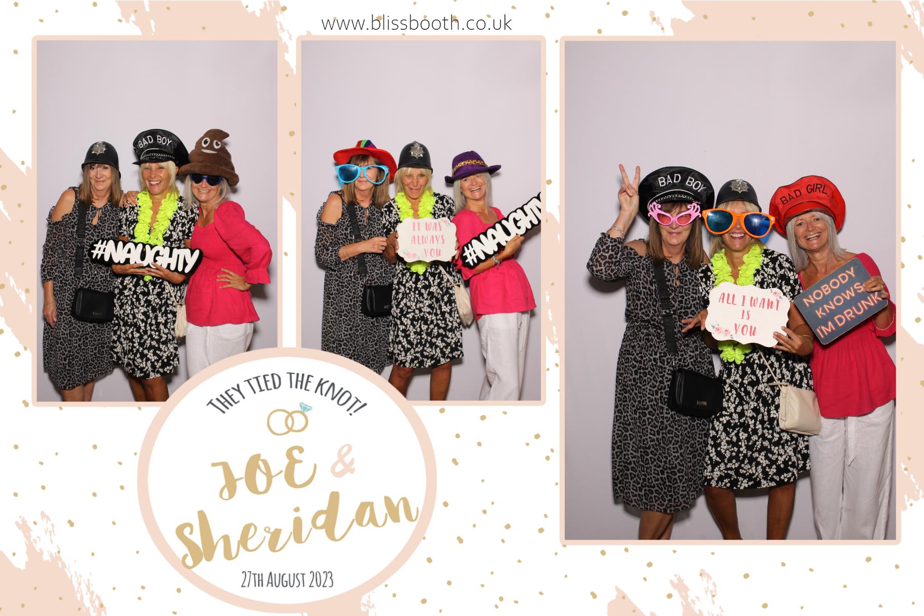 Joe and Sheridan | View more photos from the event at gallery.blissbooth.co.uk/u/BlissBooth/Joe-and-Sheridan