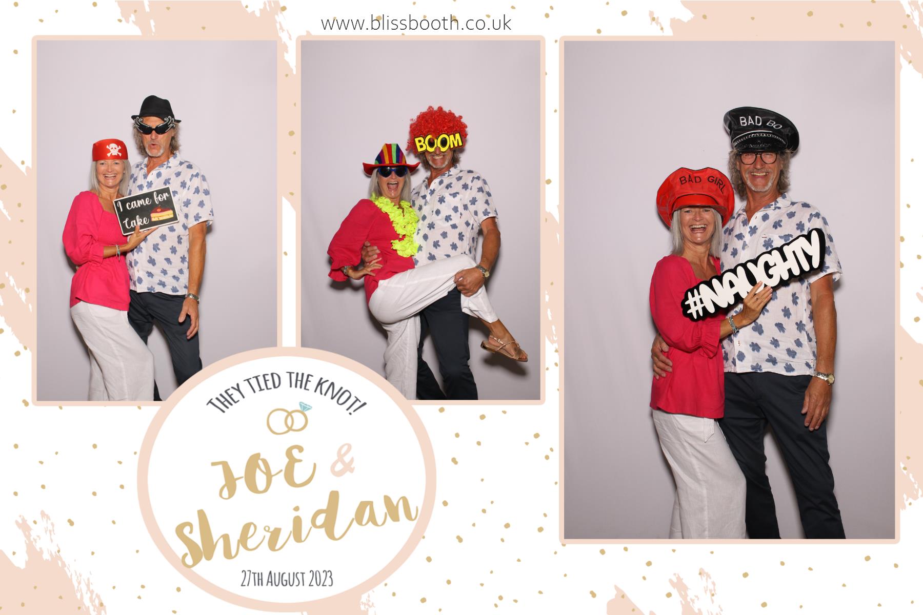 Joe and Sheridan | View more photos from the event at gallery.blissbooth.co.uk/u/BlissBooth/Joe-and-Sheridan