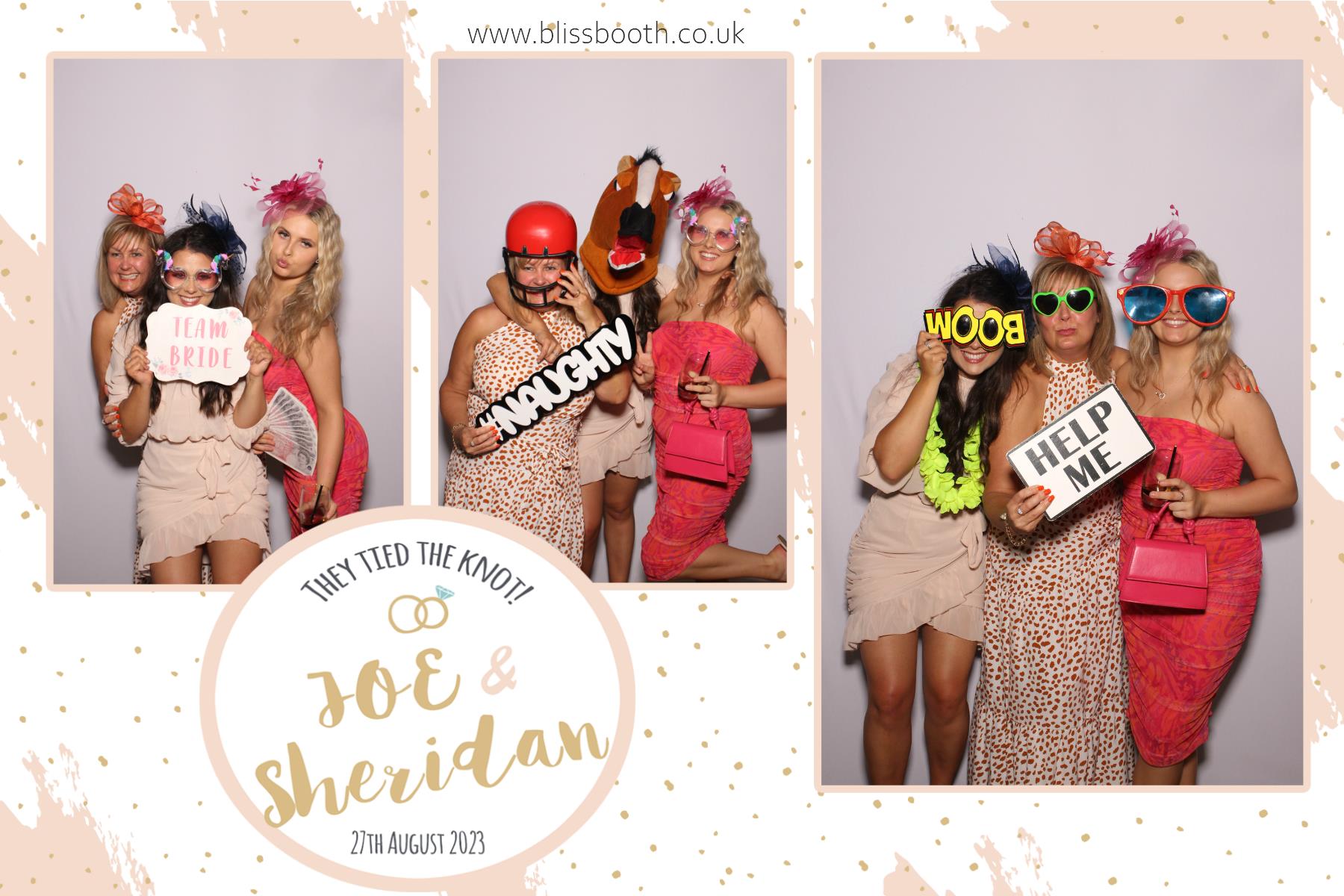 Joe and Sheridan | View more photos from the event at gallery.blissbooth.co.uk/u/BlissBooth/Joe-and-Sheridan