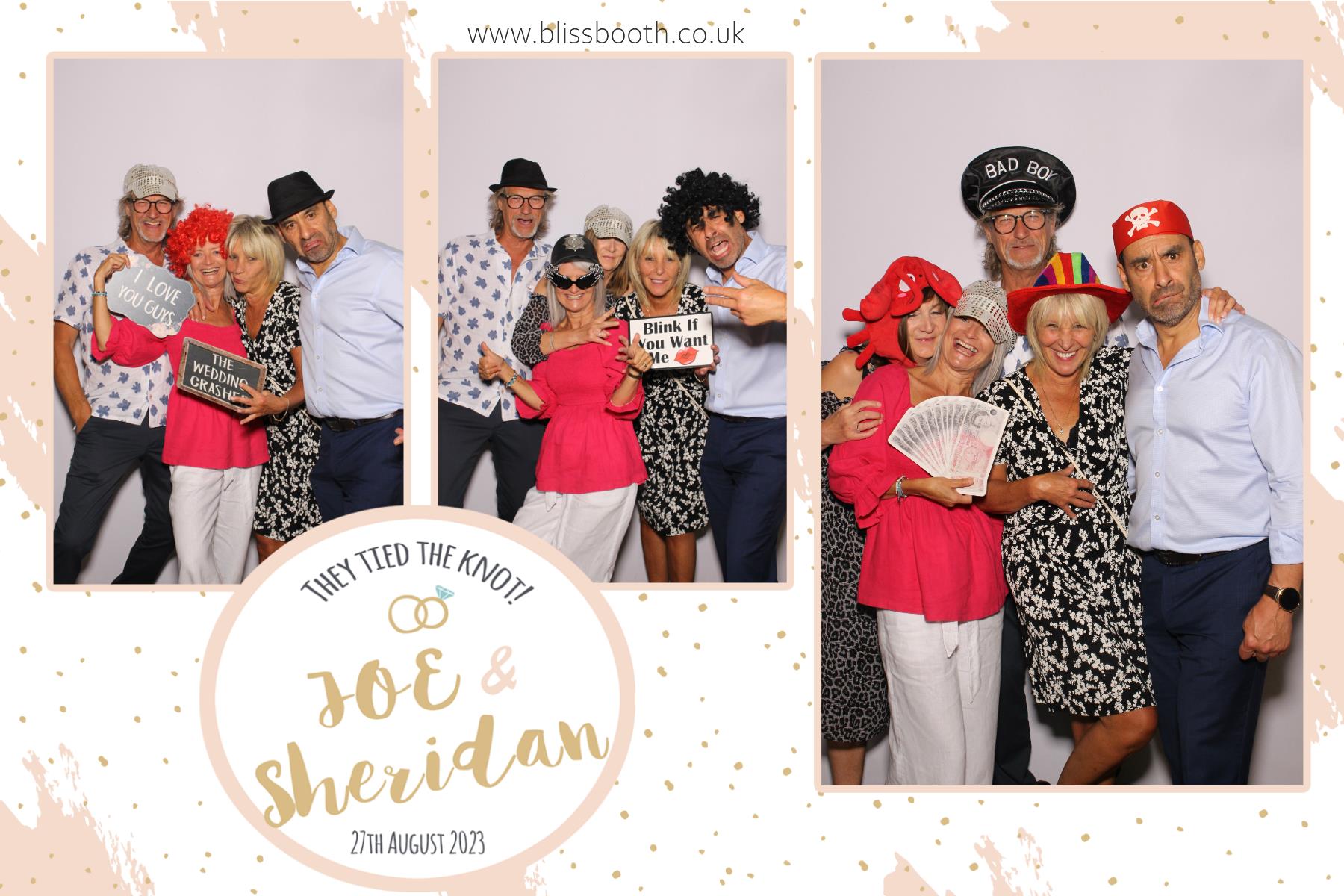 Joe and Sheridan | View more photos from the event at gallery.blissbooth.co.uk/u/BlissBooth/Joe-and-Sheridan