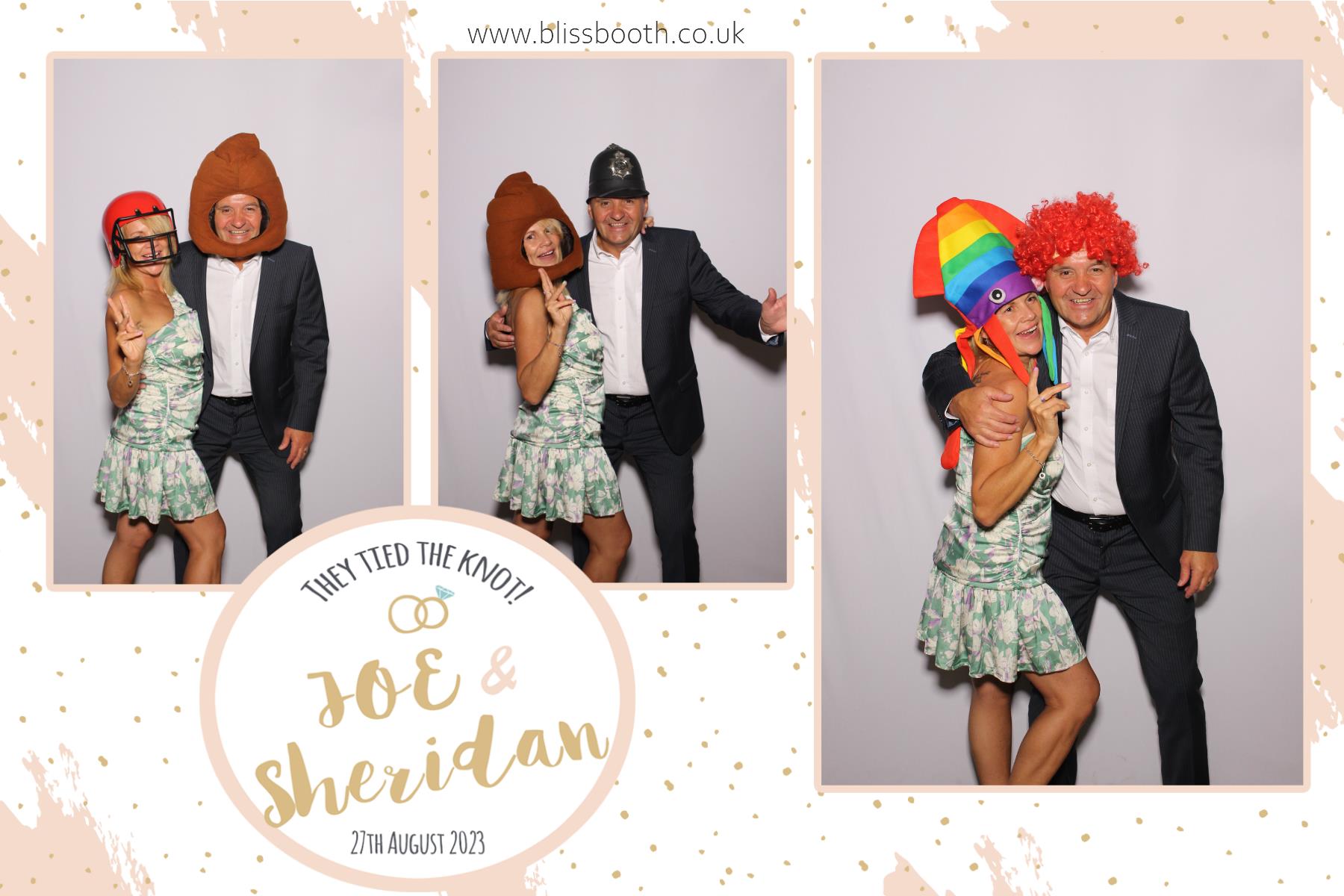 Joe and Sheridan | View more photos from the event at gallery.blissbooth.co.uk/u/BlissBooth/Joe-and-Sheridan