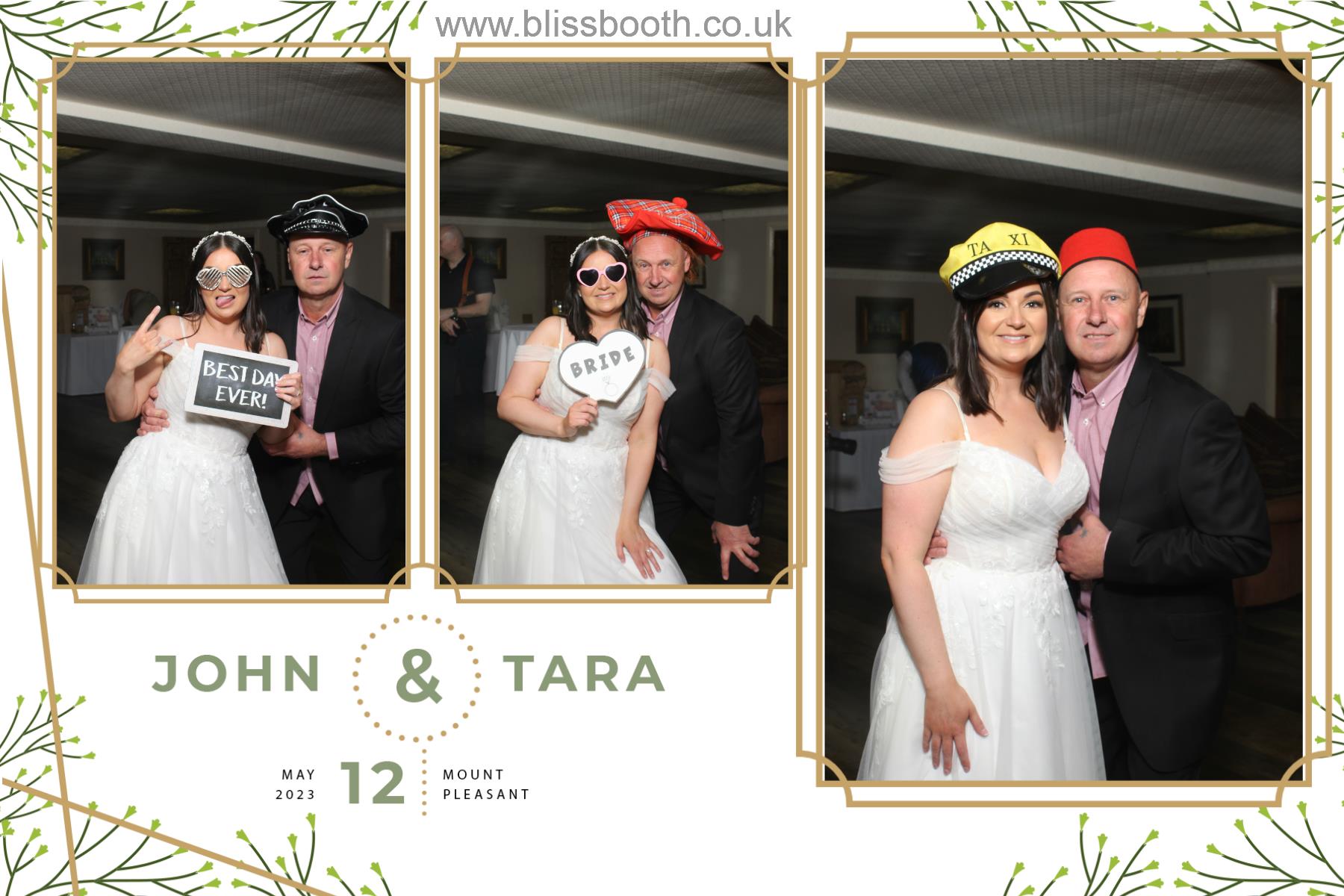 John and Tara | View more photos from the event at gallery.blissbooth.co.uk/u/BlissBooth/John-and-Tara