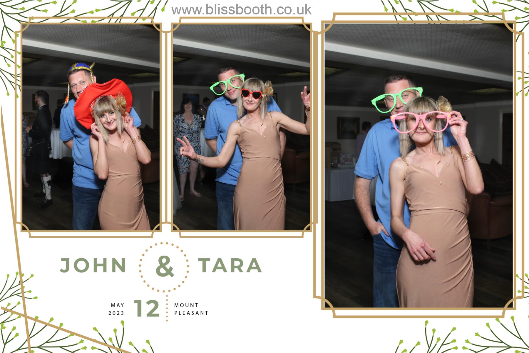 John and Tara | View more photos from the event at gallery.blissbooth.co.uk/u/BlissBooth/John-and-Tara