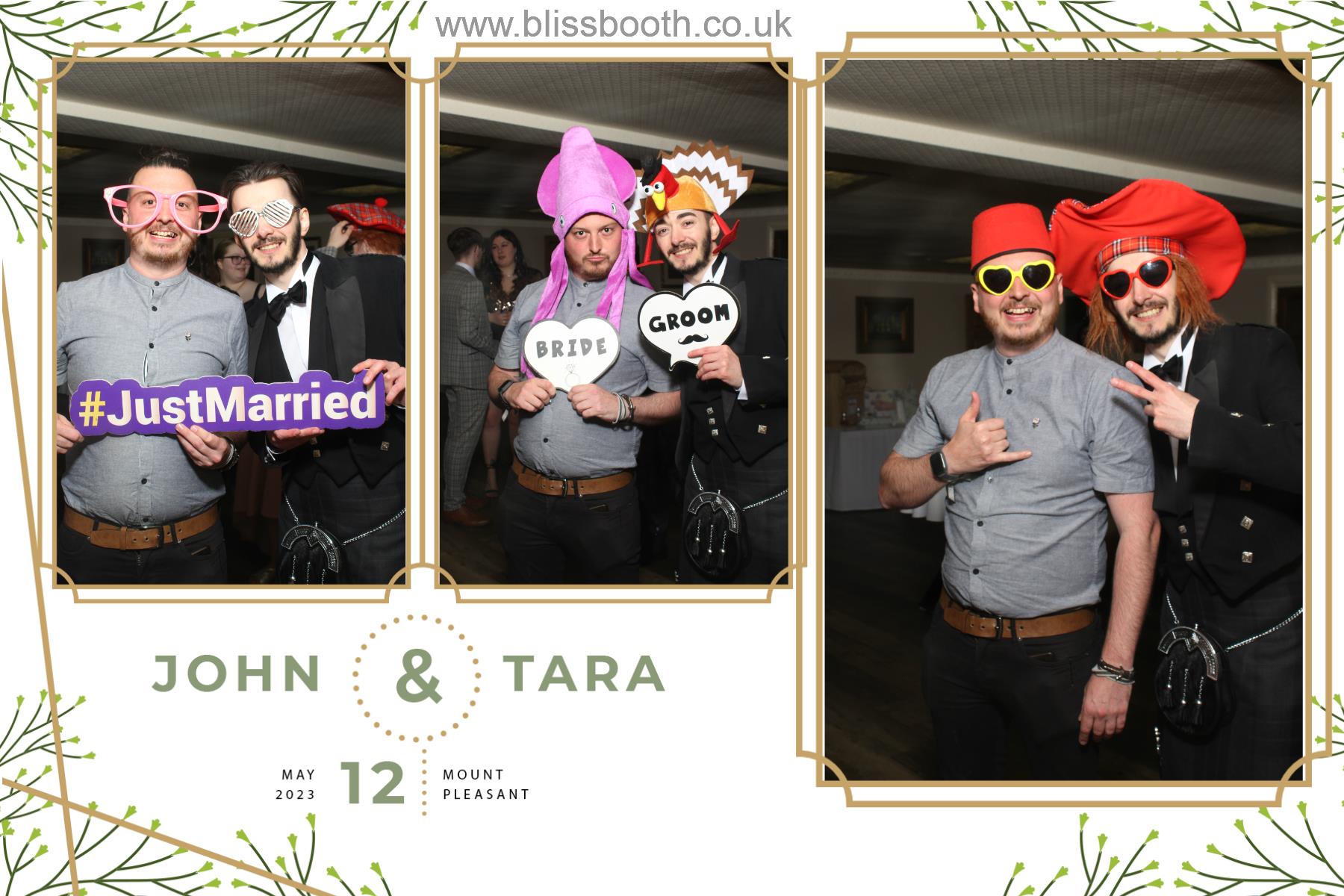 John and Tara | View more photos from the event at gallery.blissbooth.co.uk/u/BlissBooth/John-and-Tara