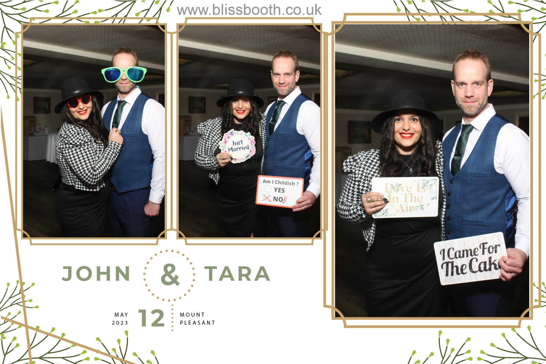 John and Tara | View more photos from the event at gallery.blissbooth.co.uk/u/BlissBooth/John-and-Tara