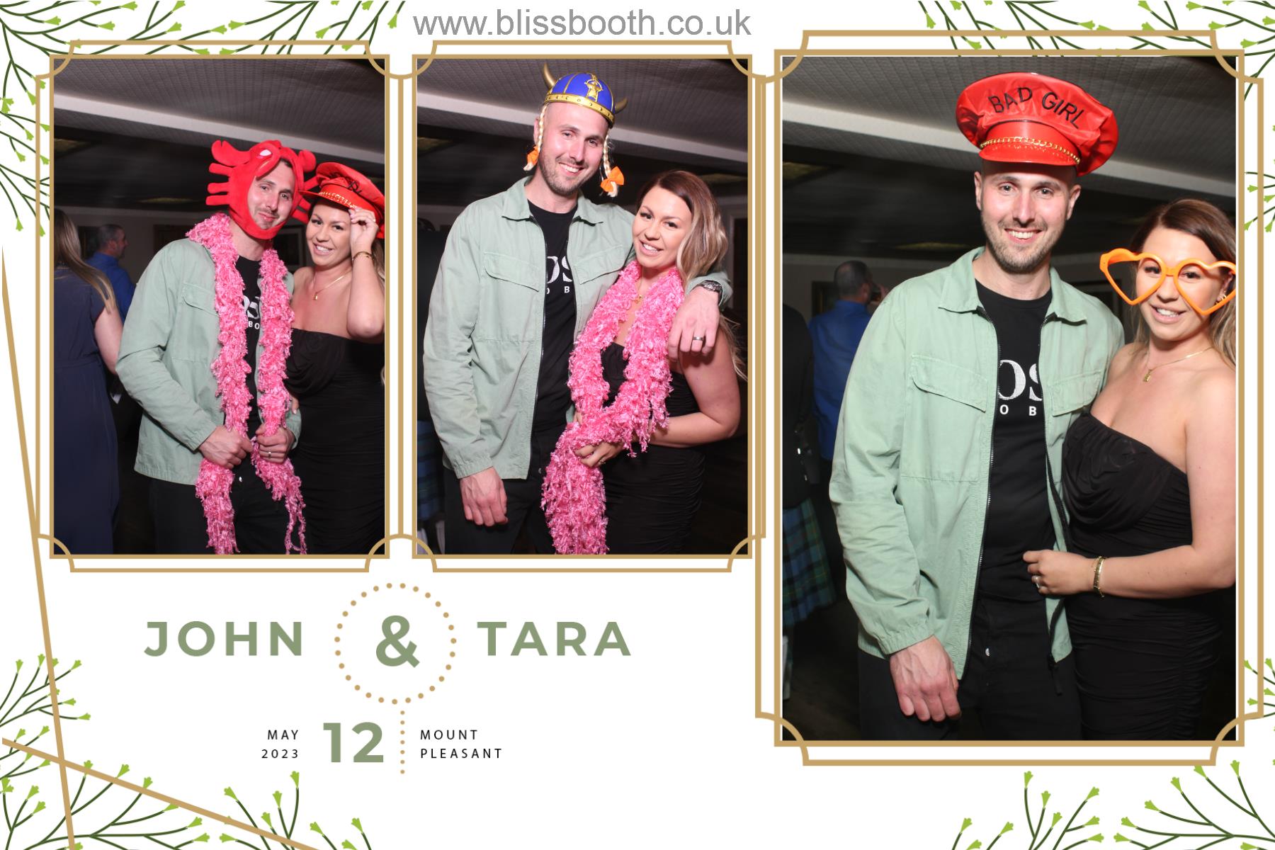 John and Tara | View more photos from the event at gallery.blissbooth.co.uk/u/BlissBooth/John-and-Tara