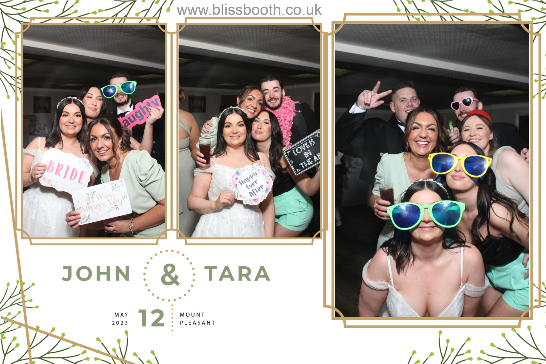 John and Tara | View more photos from the event at gallery.blissbooth.co.uk/u/BlissBooth/John-and-Tara