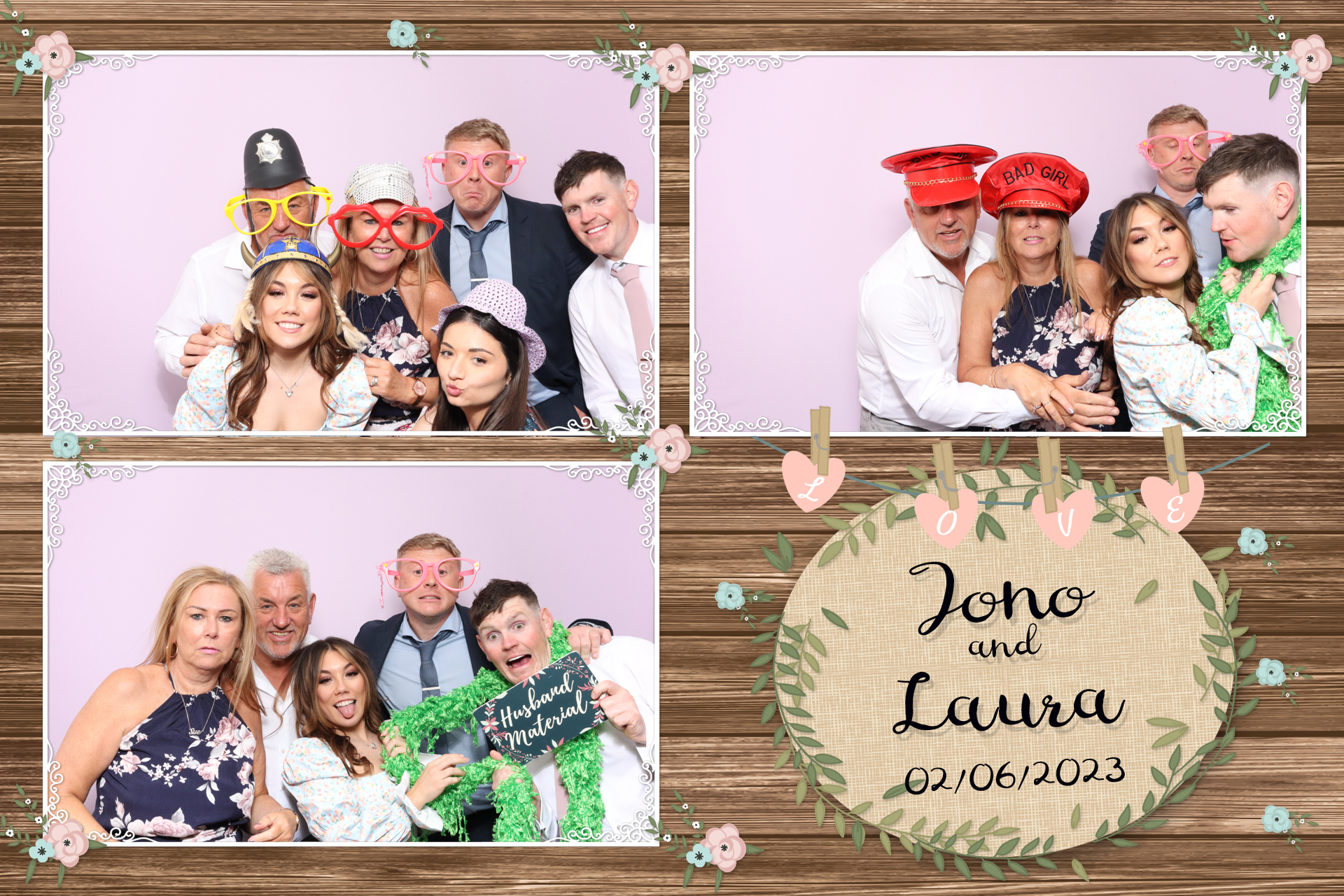 Jono and Laura | View more photos from the event at gallery.blissbooth.co.uk/u/BlissBooth/Jono-and-Laura