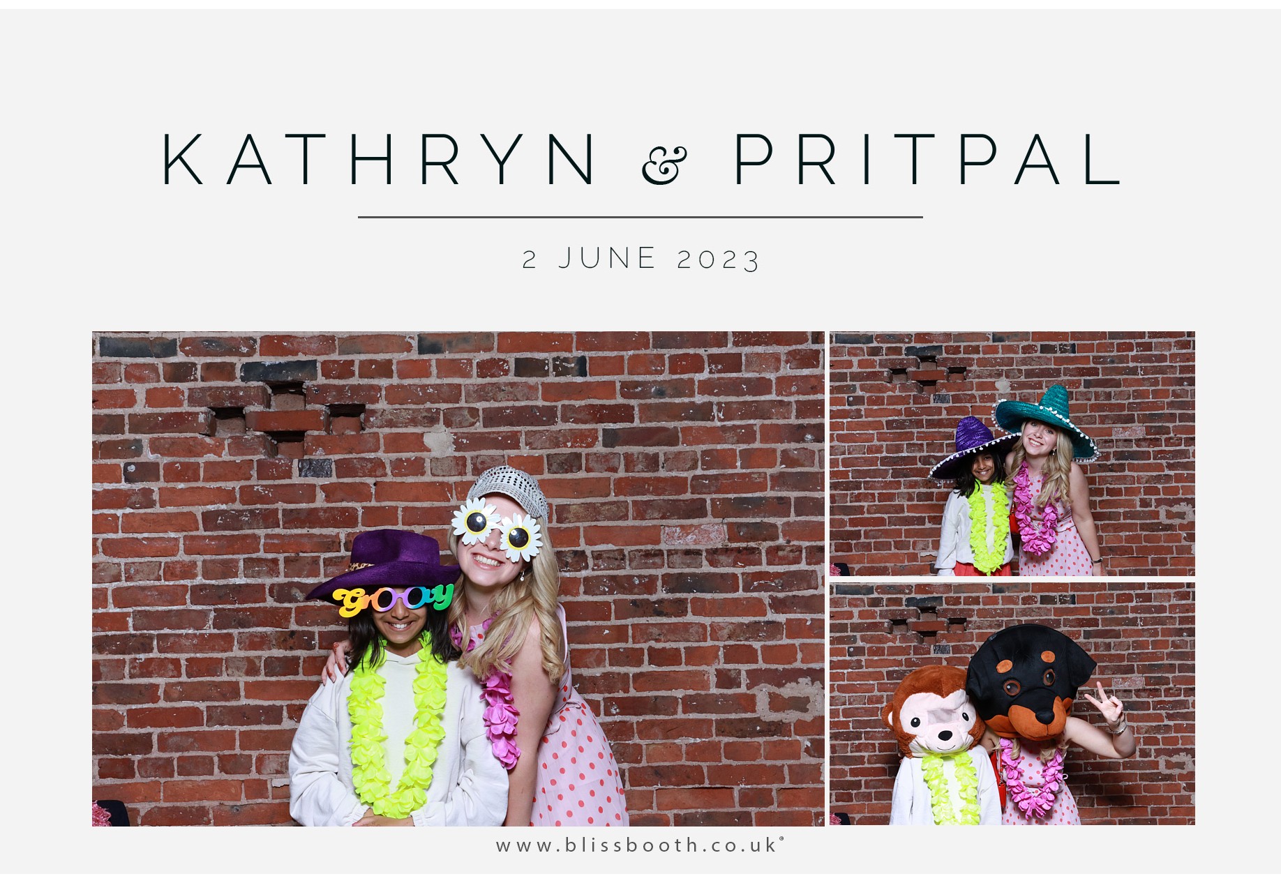 Kathryn & Pritpal | View more photos from the event at gallery.blissbooth.co.uk/u/BlissBooth/Kathryn-Pritpal