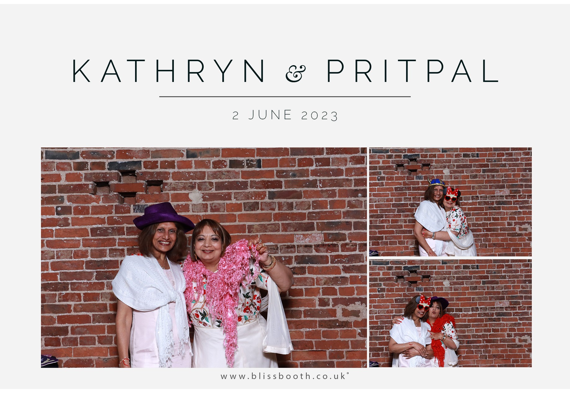 Kathryn & Pritpal | View more photos from the event at gallery.blissbooth.co.uk/u/BlissBooth/Kathryn-Pritpal
